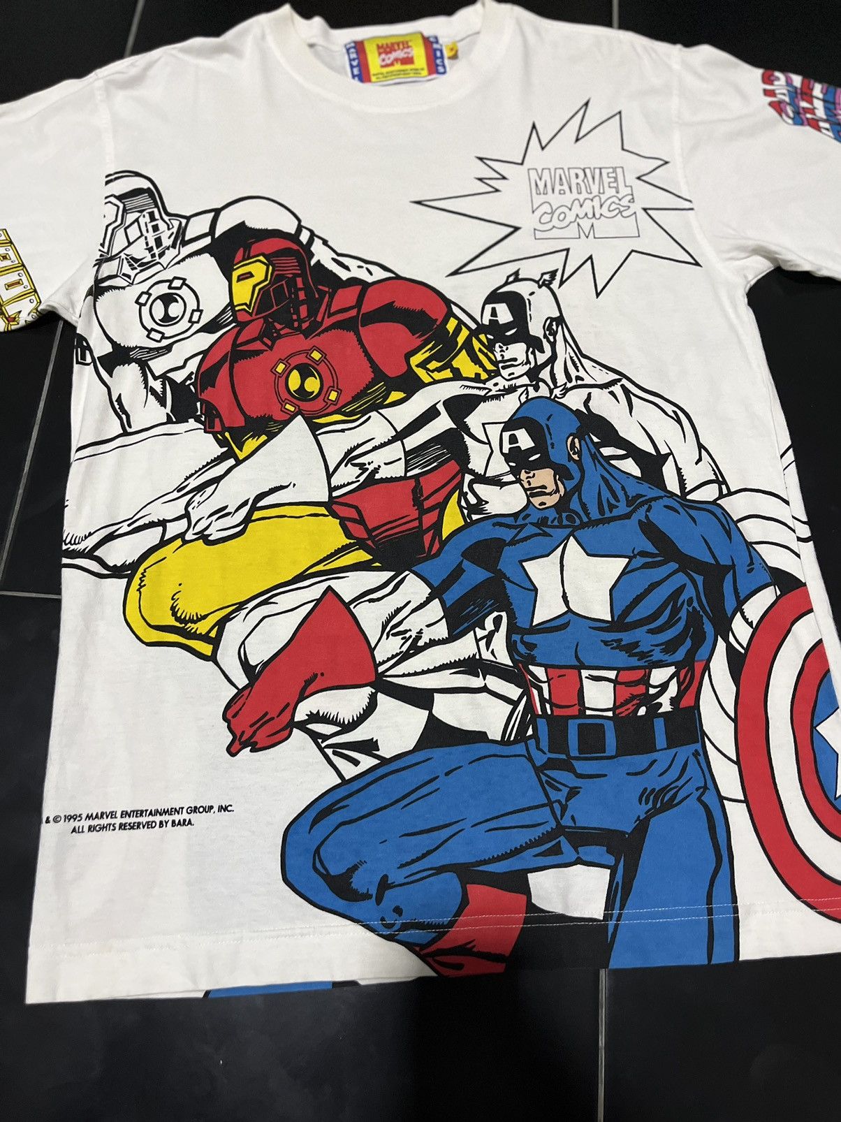 Marvel Comics × Vintage Vintage Marvel Comics 1995 Verry Rare AOP Size US M / EU 48-50 / 2 - 3 Thumbnail