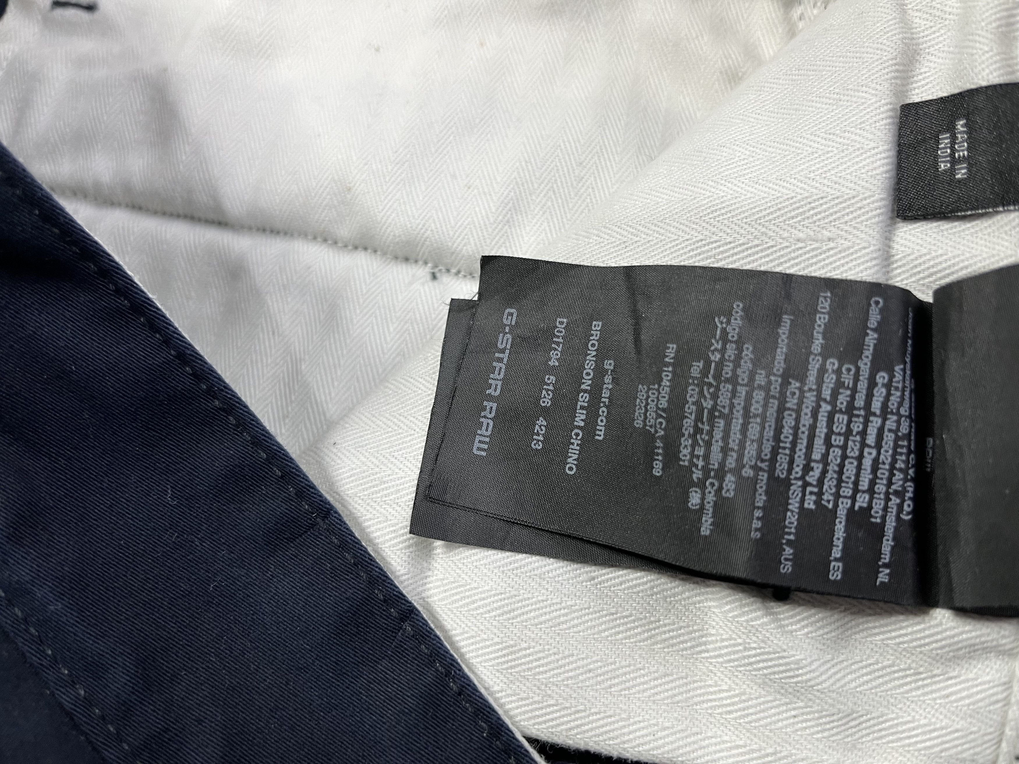 G-Star G Star Raw Bronson slim chino pants Size US 32 / EU 48 - 9 Thumbnail