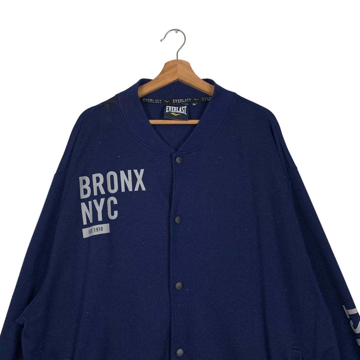 Everlast EVERLAST Bronx Nyc Sleeve Logo Sweater Big Size 5L #1930-C84 Size US XXL / EU 58 / 5 - 2 Thumbnail