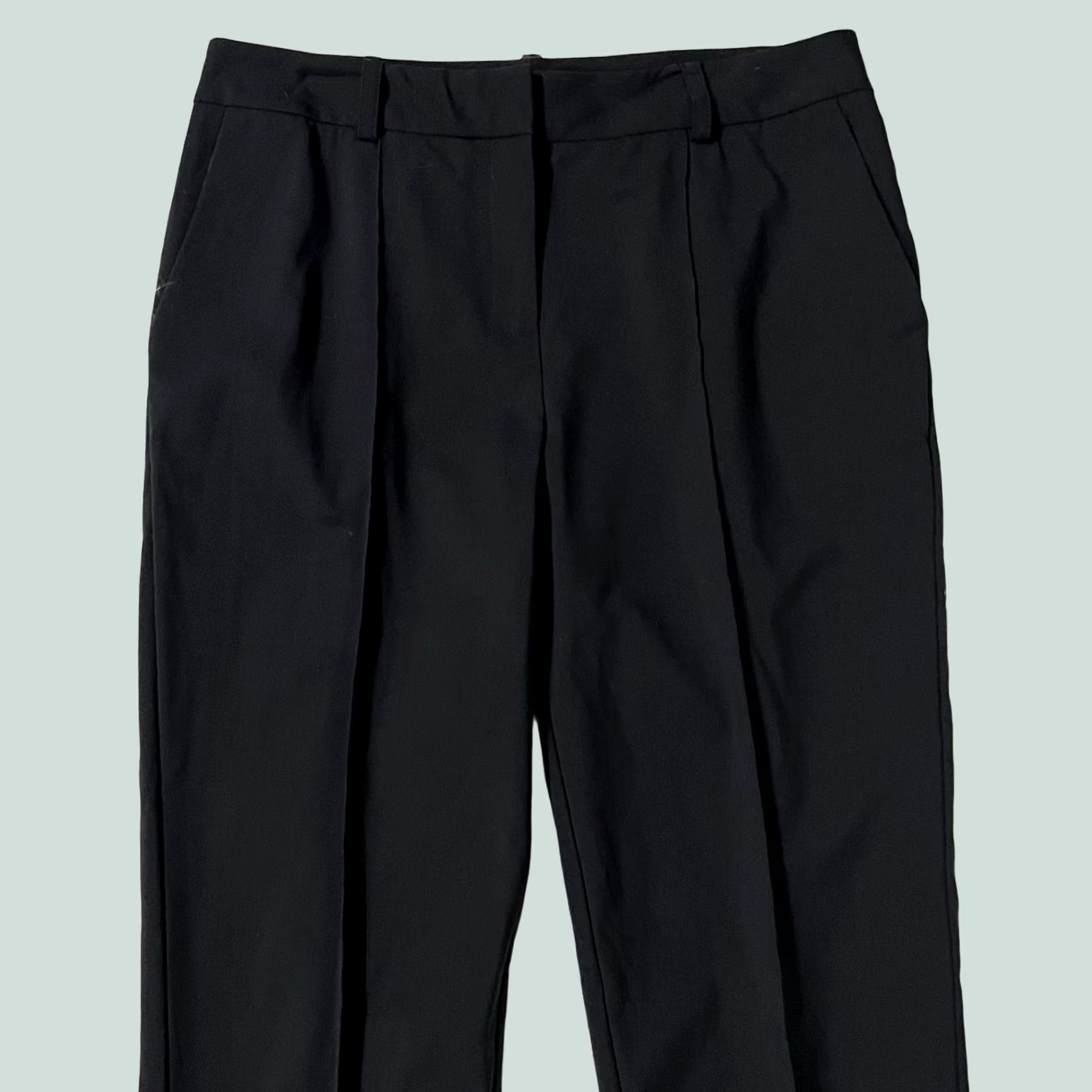 Vintage Lafayette 148 Women’s Black Dress Pants Pintucked Front & Back Mid Rise Sz 6 Pants Size 28" / US 6 / IT 42 - 1 Thumbnail