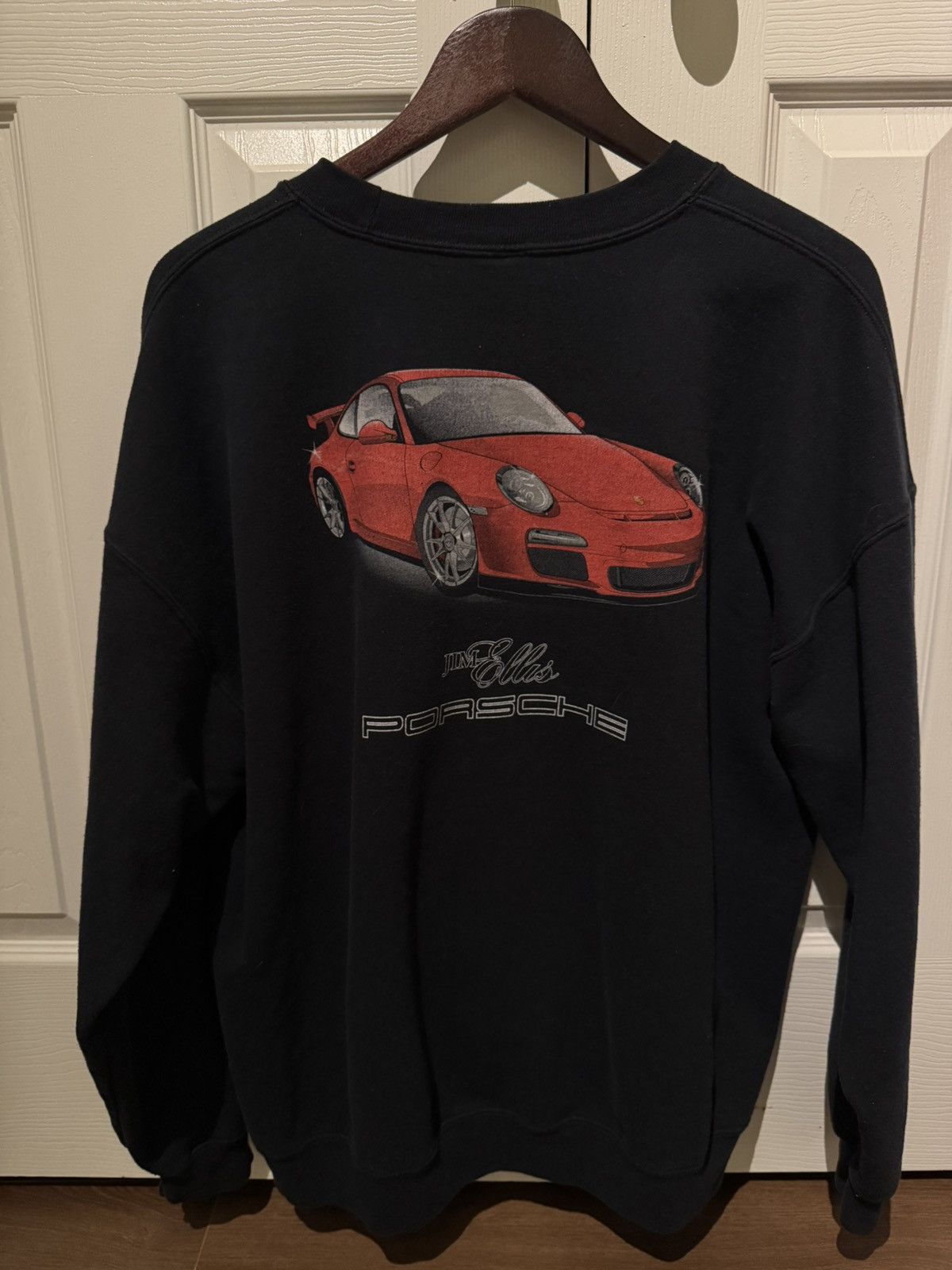 Gildan Vintage Jim Ellis Porsche Atlanta Crewneck XL Black Size US XL / EU 56 / 4 - 1 Thumbnail