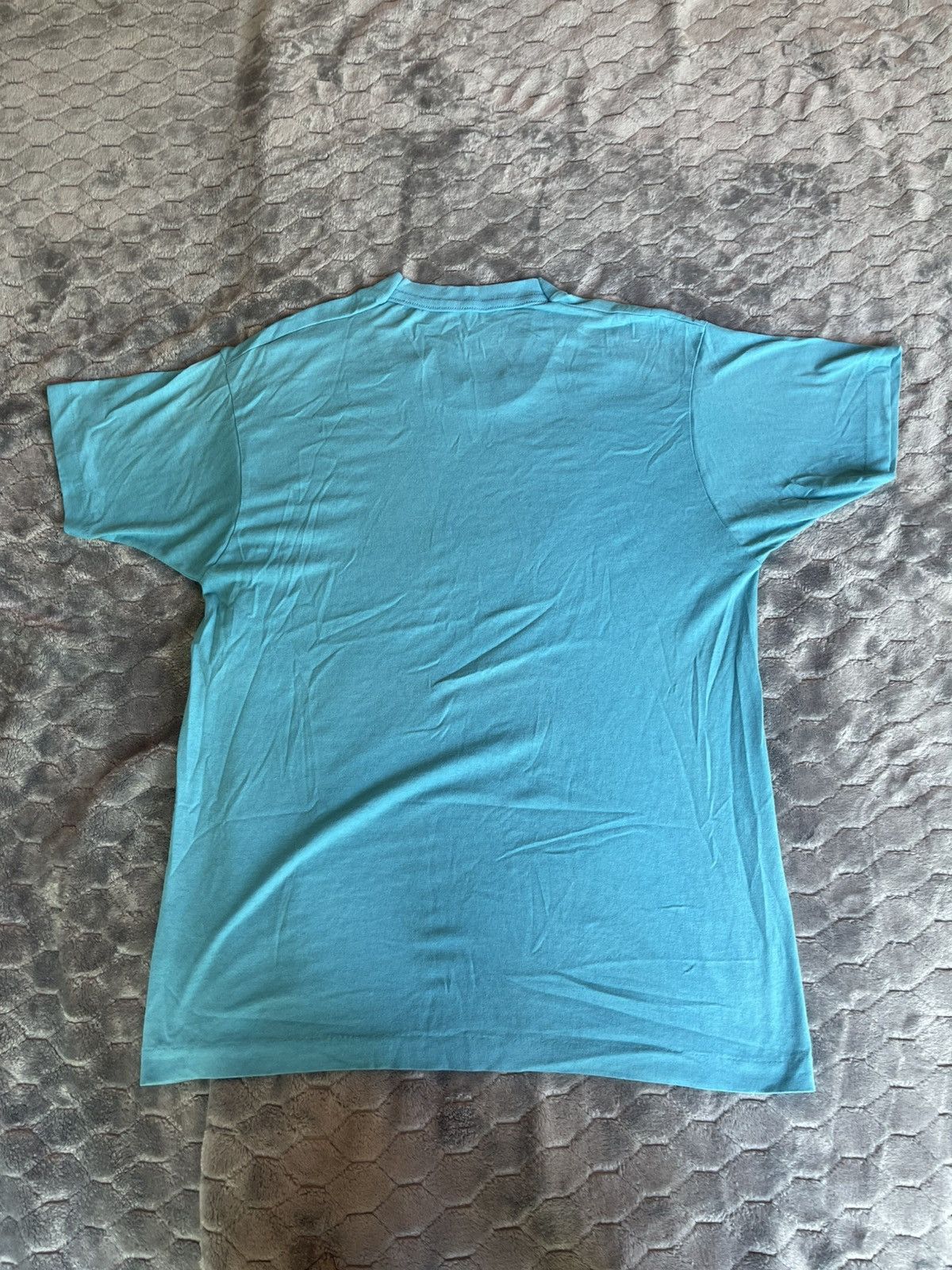 Nike × Vintage Vintage 1988 Nike Belfast Marathon T-Shirt Blue Size US S / EU 44-46 / 1 - 2 Thumbnail