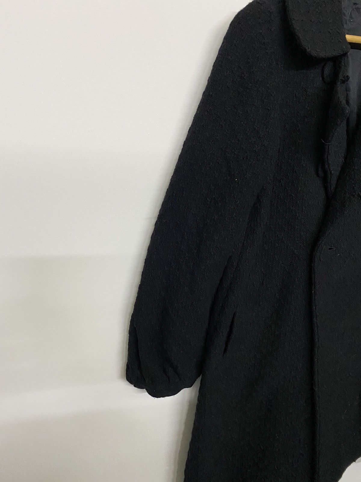 Tsumori Chisato Tsumori Chisato Black Wool Double Breasted Button Collared Size S / US 4 / IT 40 - 7 Thumbnail