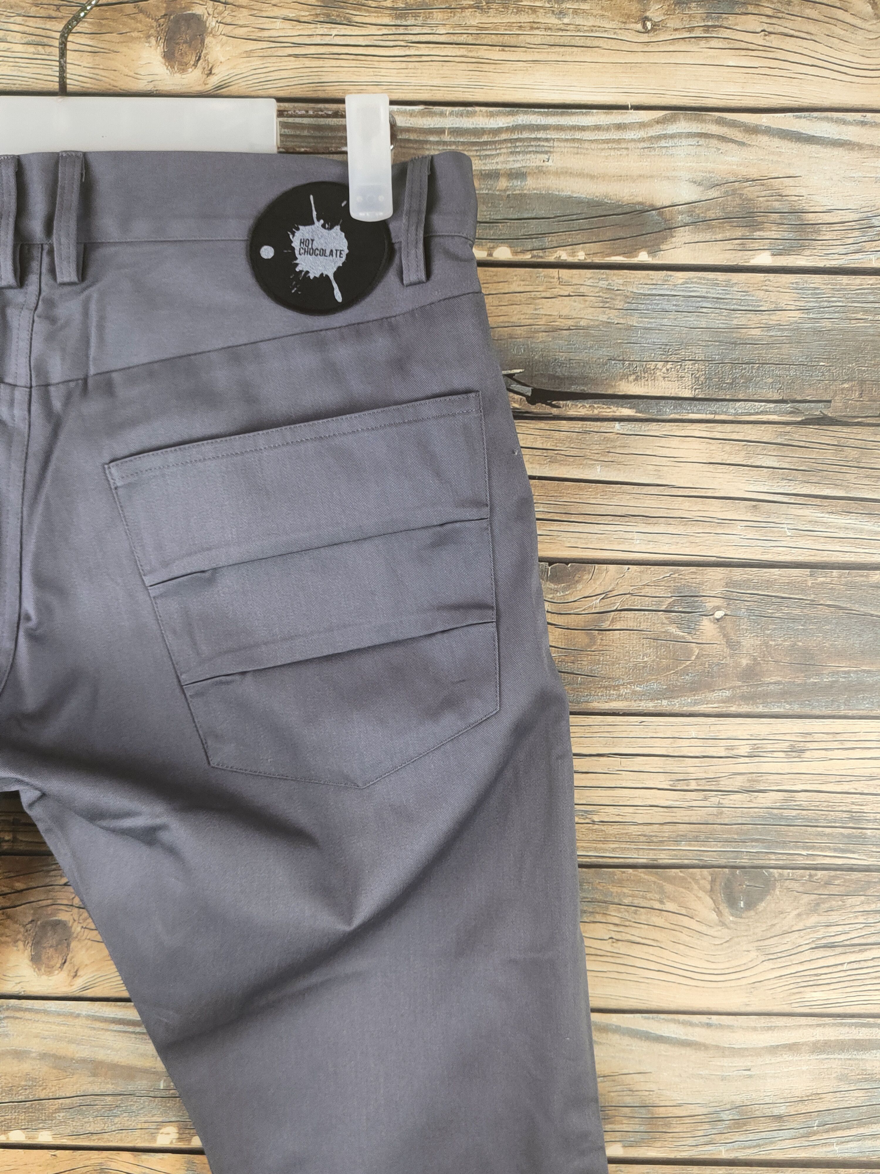 Japanese Brand DL Plein Gray Multipocket Casual Pants #46-323 Size 30" / US 8 / IT 44 - 10 Thumbnail