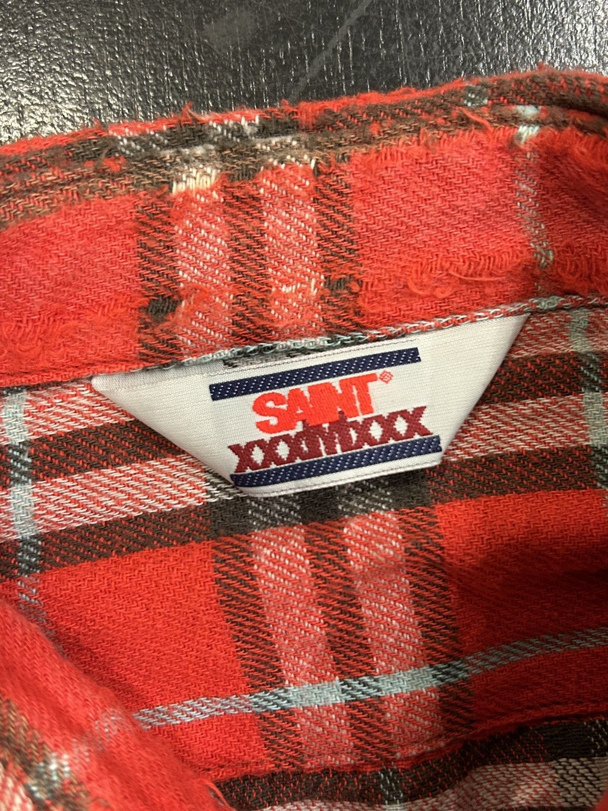 Saint Michael Saint Michael Button Up Flannel Shirt Size US L / EU 52-54 / 3 - 3 Thumbnail