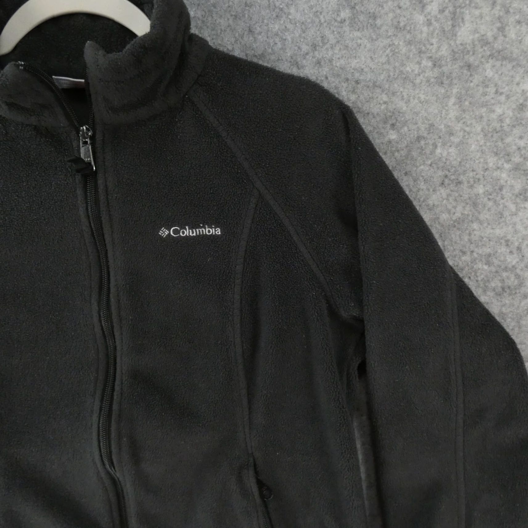 Logo 7 Columbia Jacket Womens Gray Zip Up Fleece Pockets Logo Medium Redefined for Search Size M / US 6-8 / IT 42-44 - 6 Thumbnail