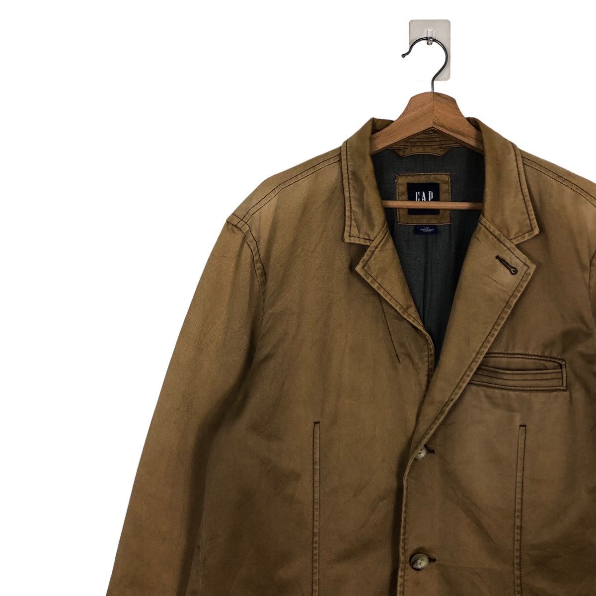 Japanese Brand 🔥Vintage Duck Canvas Chore Work Jacket Gap Issey Miyake Size US L / EU 52-54 / 3 - 7 Thumbnail