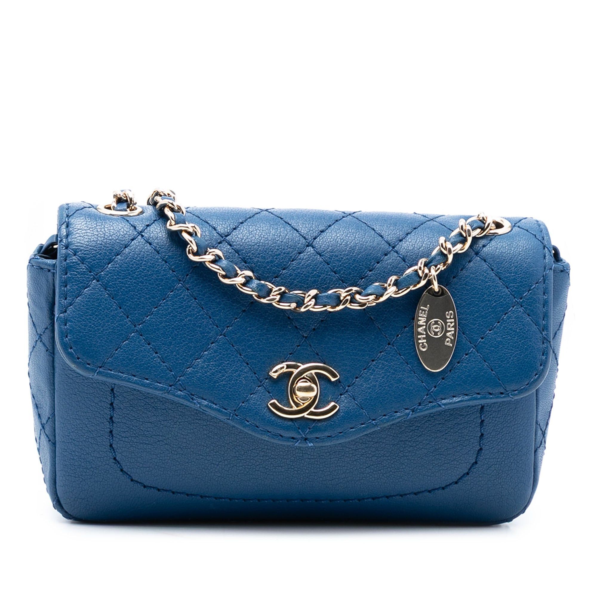 Chanel Mini Quilted Goatskin Coco Curve Flap Size ONE SIZE - 1 Thumbnail