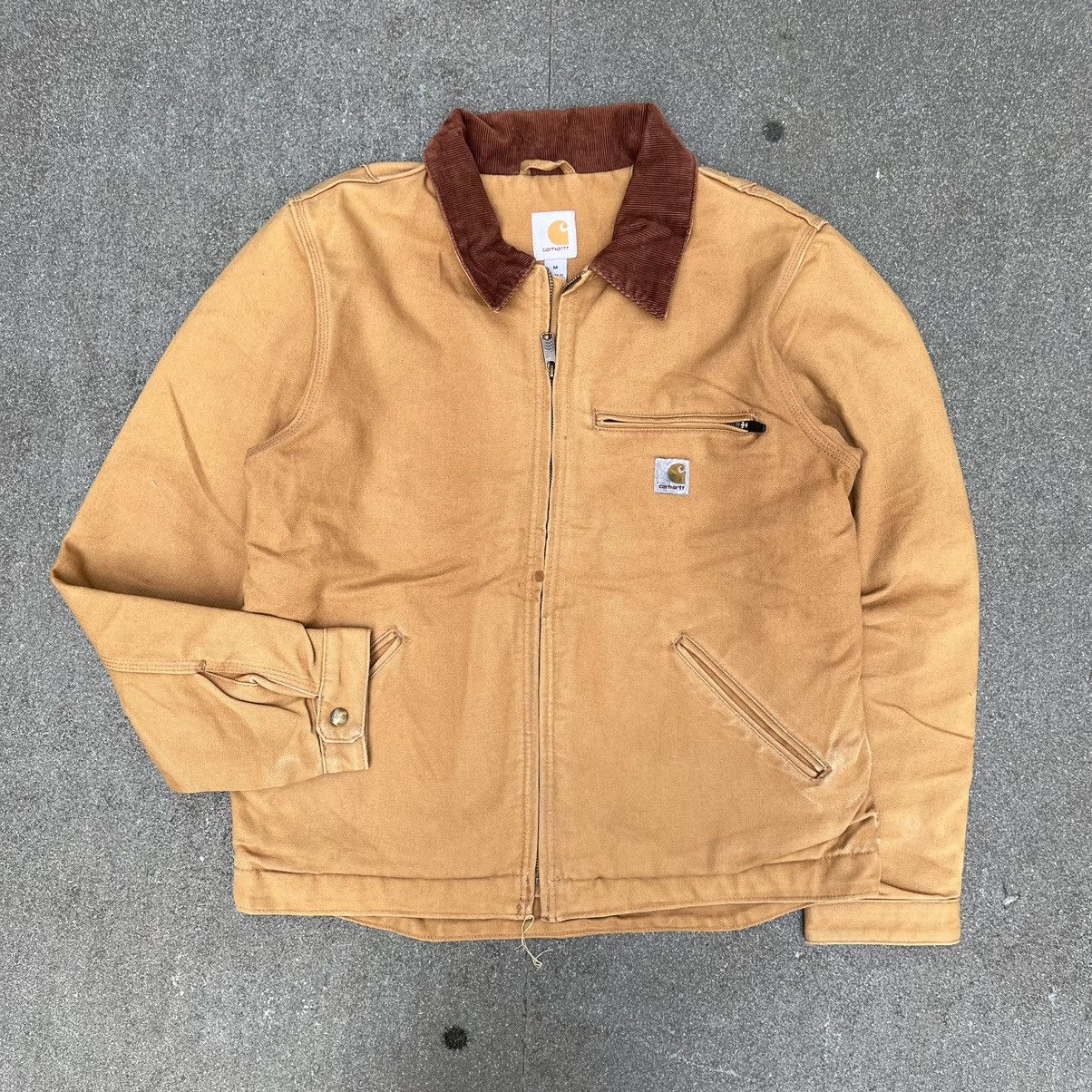Carhartt × Vintage Vintage Carhartt Detroit Jacket 103828 BRN Size US M / EU 48-50 / 2 - 1 Thumbnail