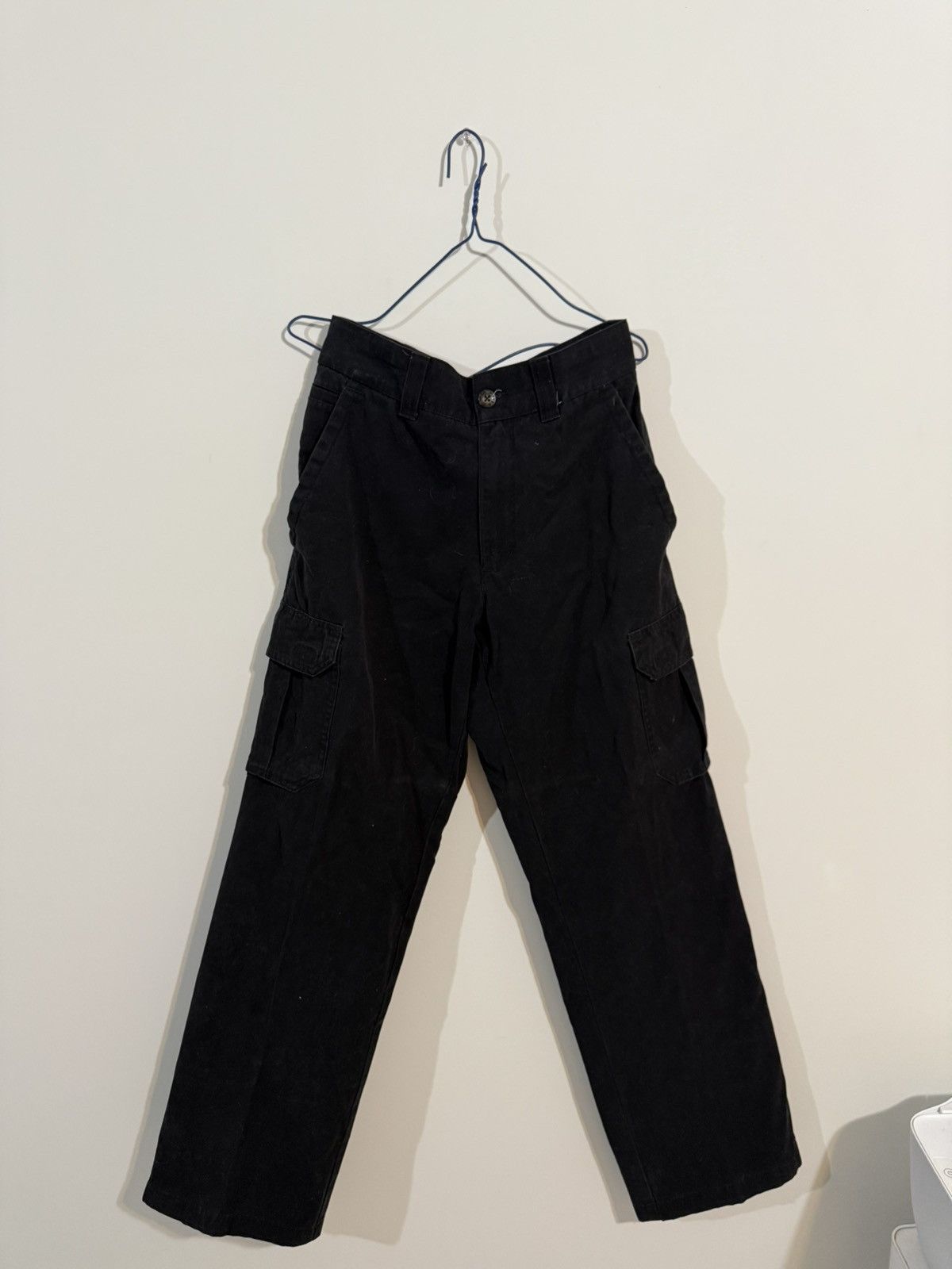 Other × Vintage Black casual cargo pants high quality fabric Size US 32 / EU 48 - 1 Thumbnail