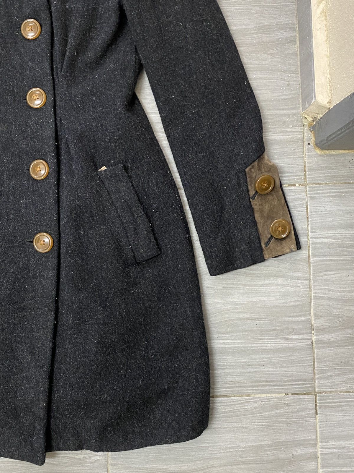 Vivienne Westwood Vtg Vivienne Westwood Red Label Wool Coat Jacket Size M / US 6-8 / IT 42-44 - 16 Thumbnail