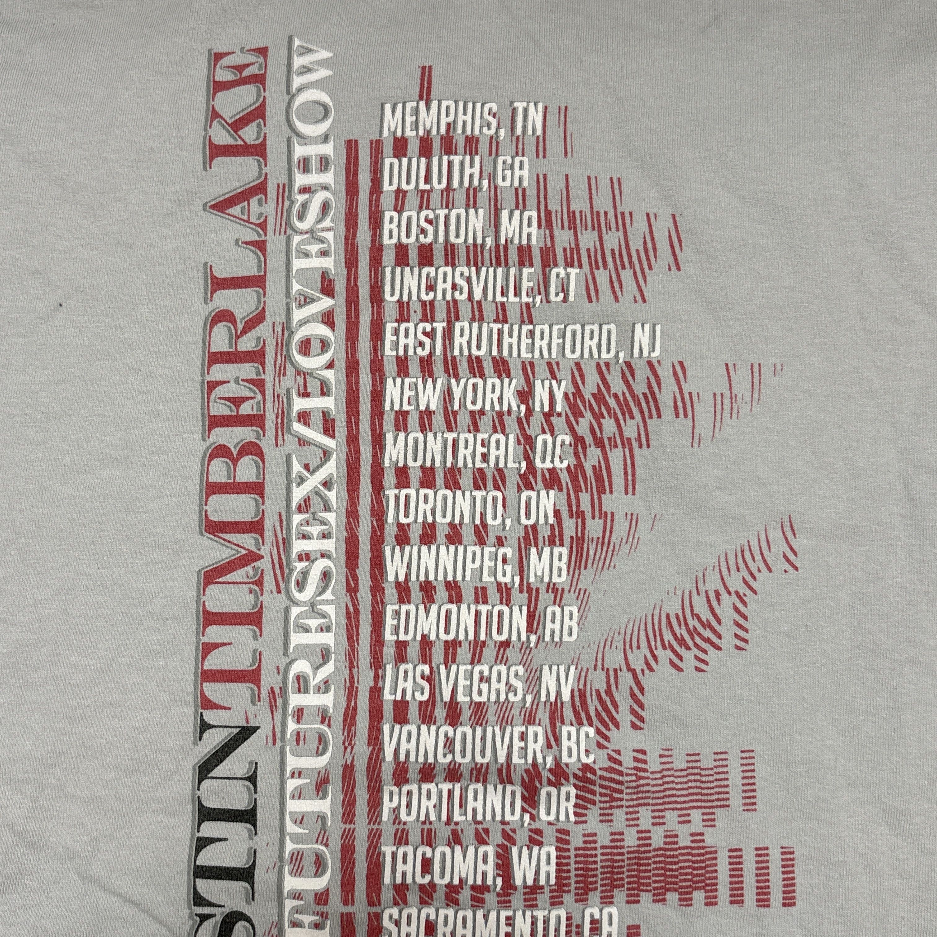 Band Tees Vintage Justin Timberlake Shirt Y2K Tour Band Tee Nsync Size US M / EU 48-50 / 2 - 13 Thumbnail