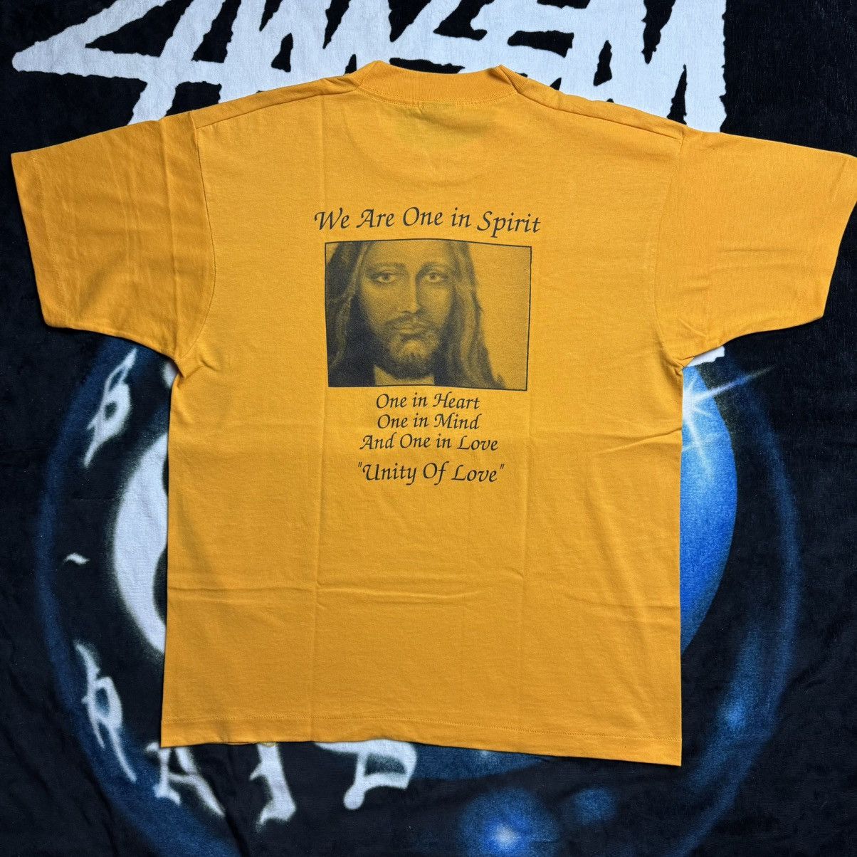 Fruit Of The Loom × Vintage 90's Jesus Tee Size US L / EU 52-54 / 3 - 7 Thumbnail