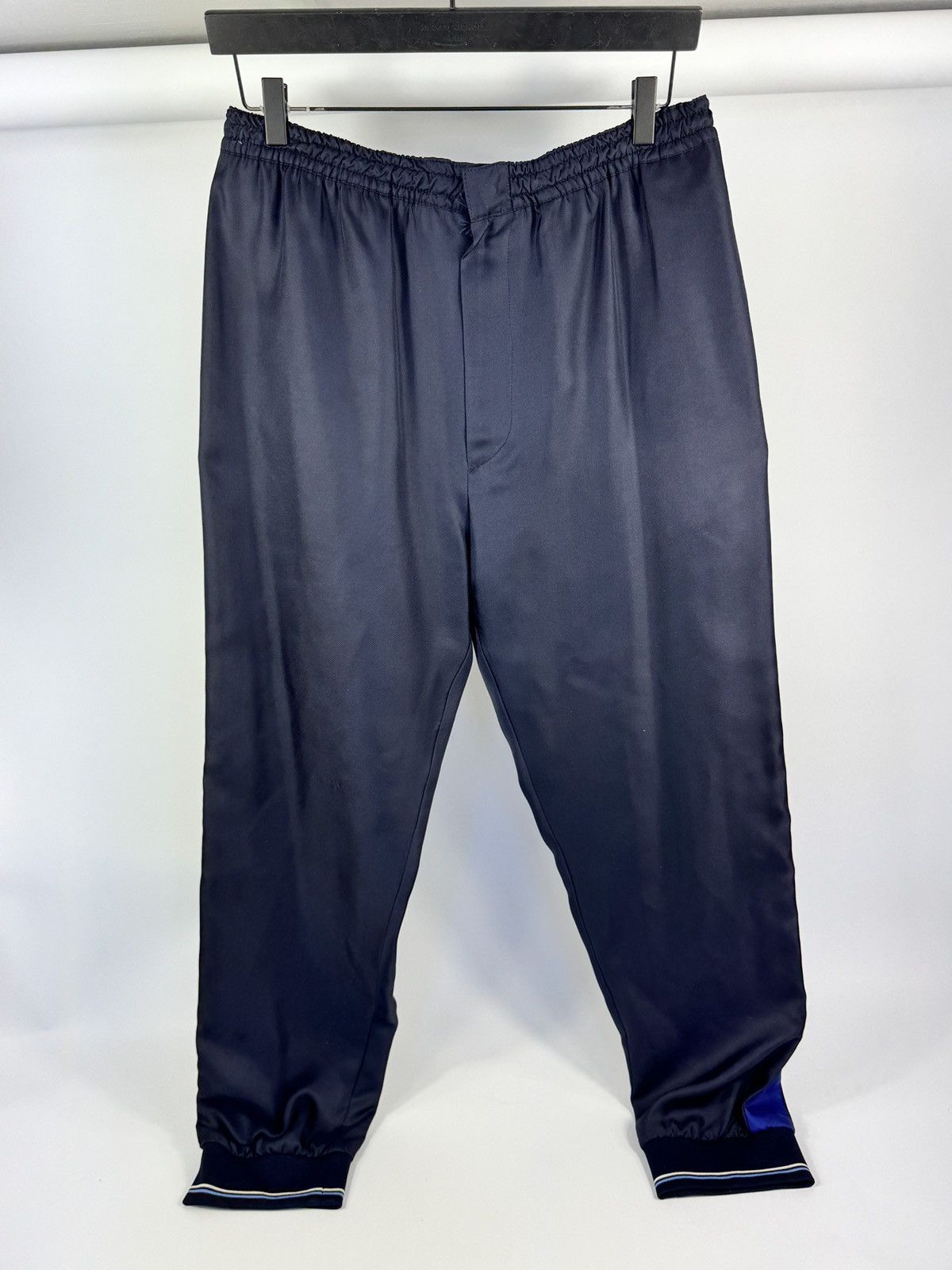 Prada SILK TAPERED TROUSERS Size US 34 / EU 50 - 1 Thumbnail