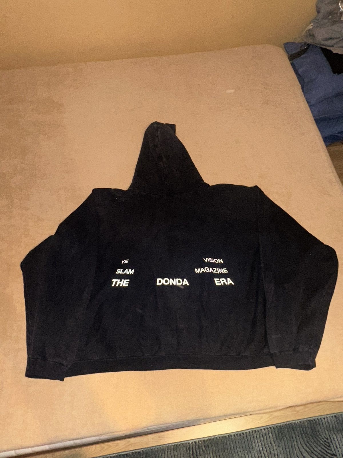 Balenciaga Yeezy hoodie donda doves ye for slam magazine | Grailed