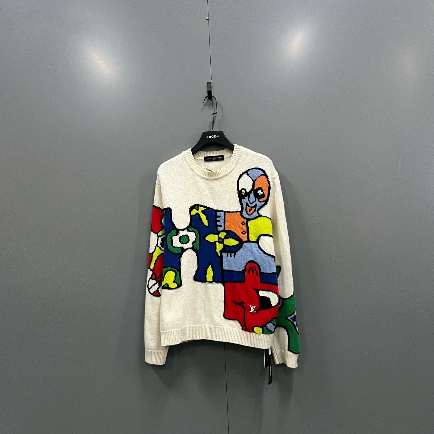 Louis Vuitton Louis Vuitton Cartoon Jacquard Sweater Size US XL / EU 56 / 4 - 1 Thumbnail