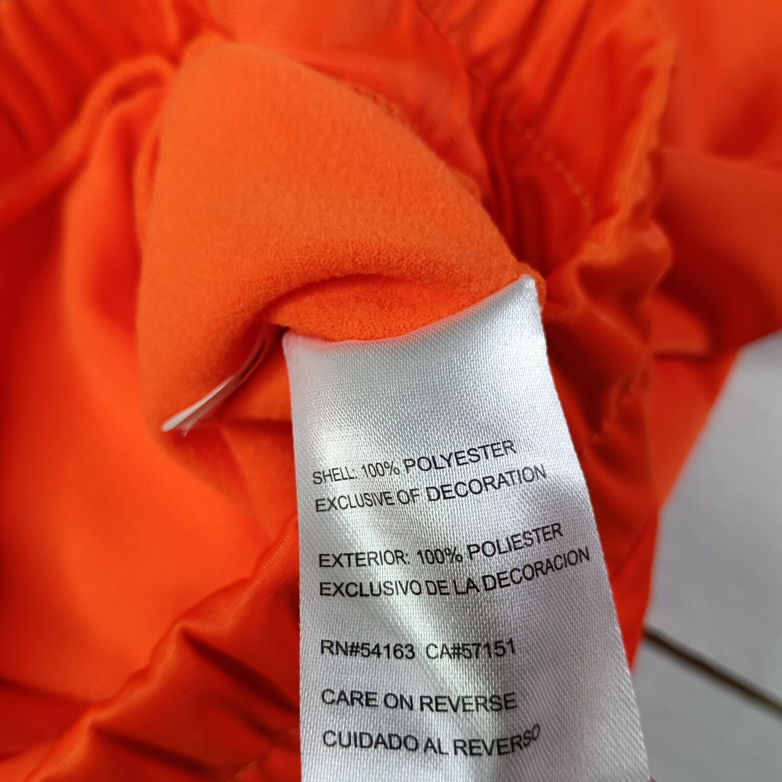 NFL Denver Broncos Jacket Women's M NFL Track Full Zip Orange Size M / US 6-8 / IT 42-44 - 6 Thumbnail