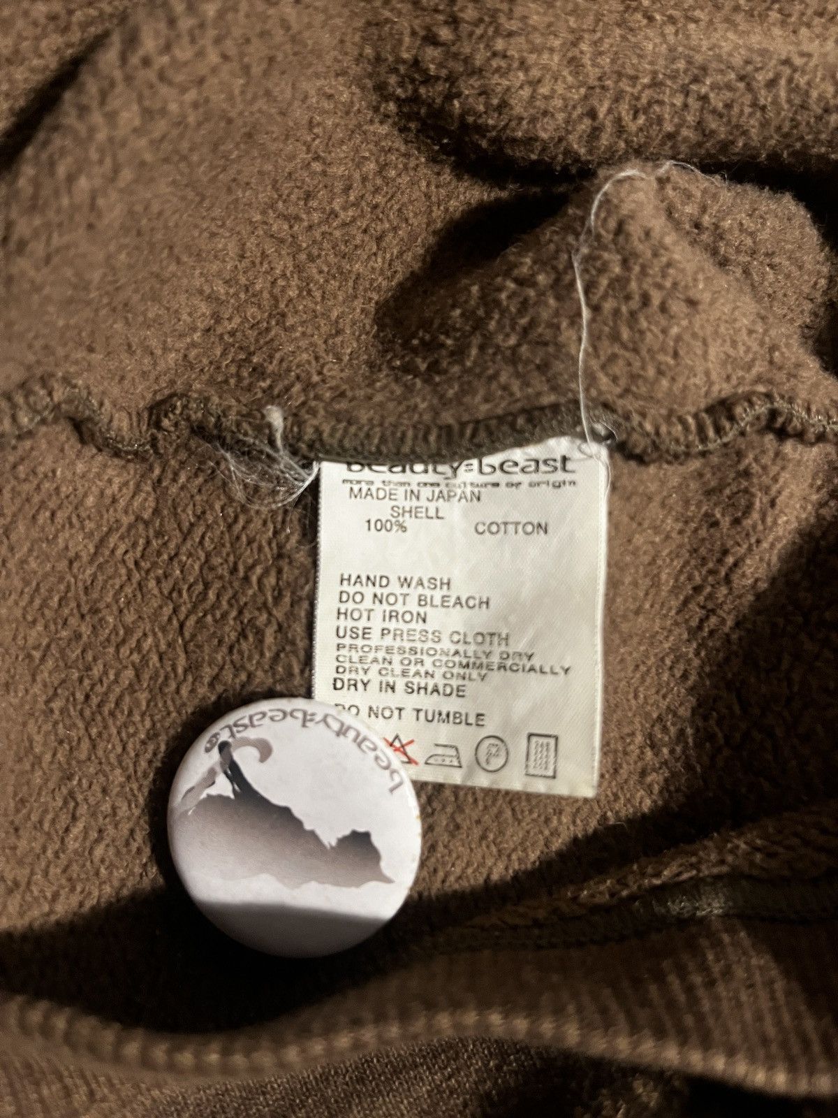 Beauty Beast Beauty:Beast Poem sorcerer wizzard hoodie Size US M / EU 48-50 / 2 - 5 Thumbnail