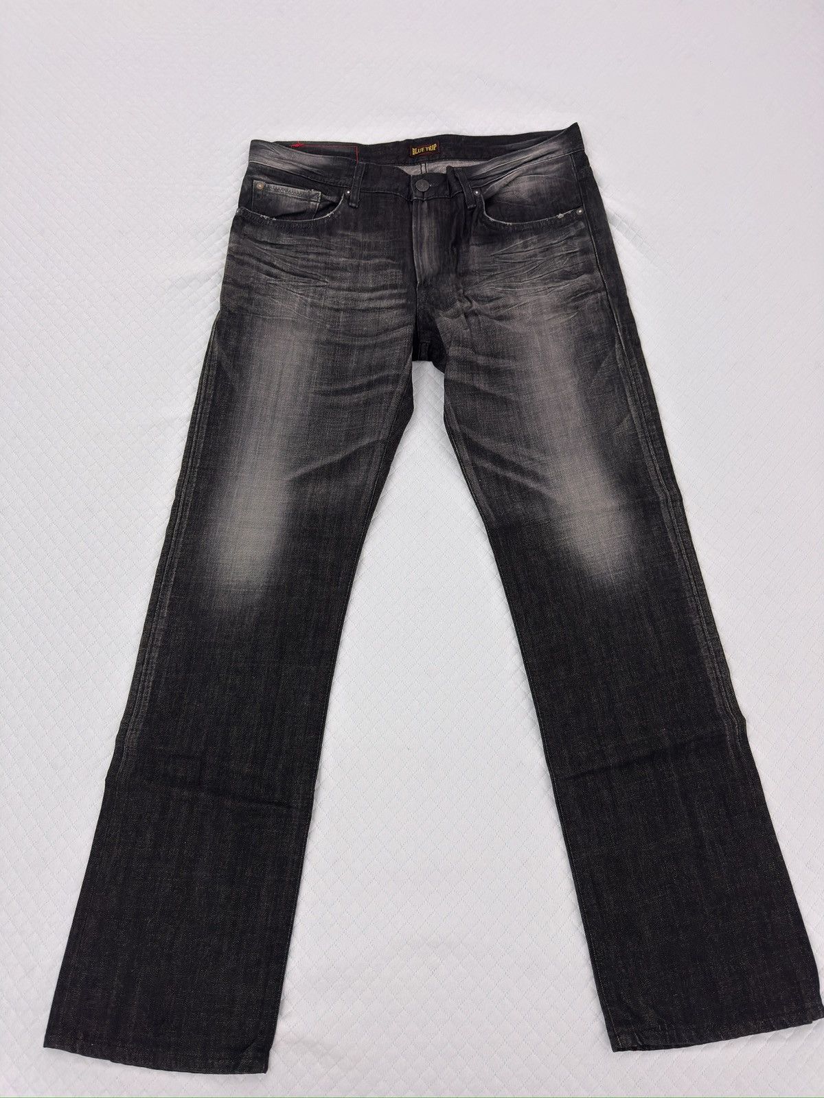 Edwin rare faded edwin btj03 blue trip denim Size US 36 / EU 52 - 2 Thumbnail