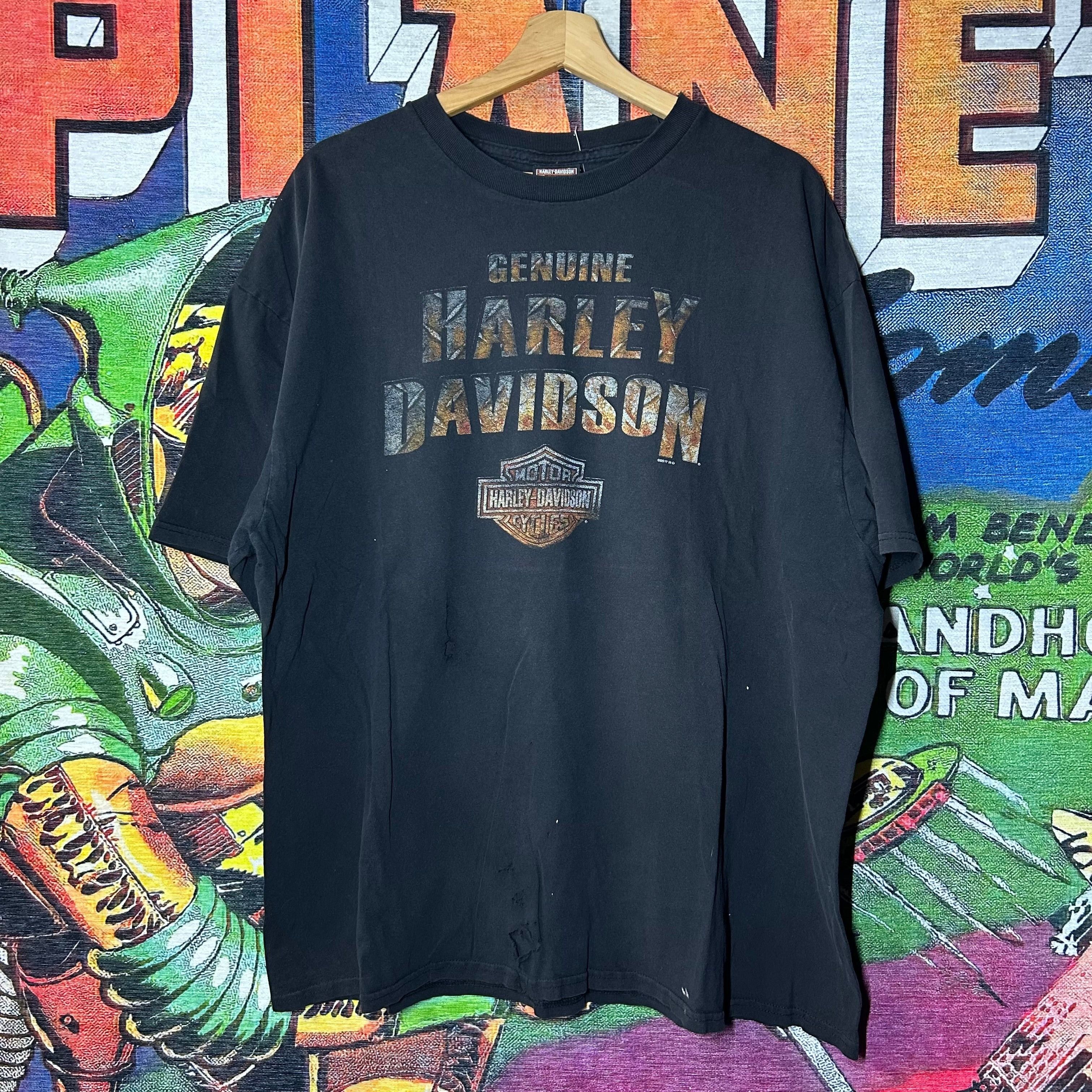 Harley Davidson Y2K Genuine Harley Davidson Tee Size 2XL Size US XXL / EU 58 / 5 - 1 Thumbnail