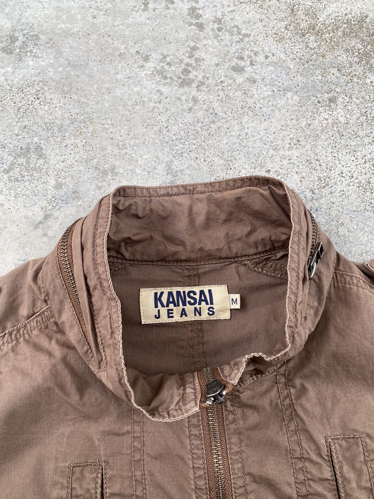 Kansai Yamamoto Vintage Kansai Jeans By Kansai Yamamoto Multi Pocket Jacket Size US M / EU 48-50 / 2 - 12 Thumbnail