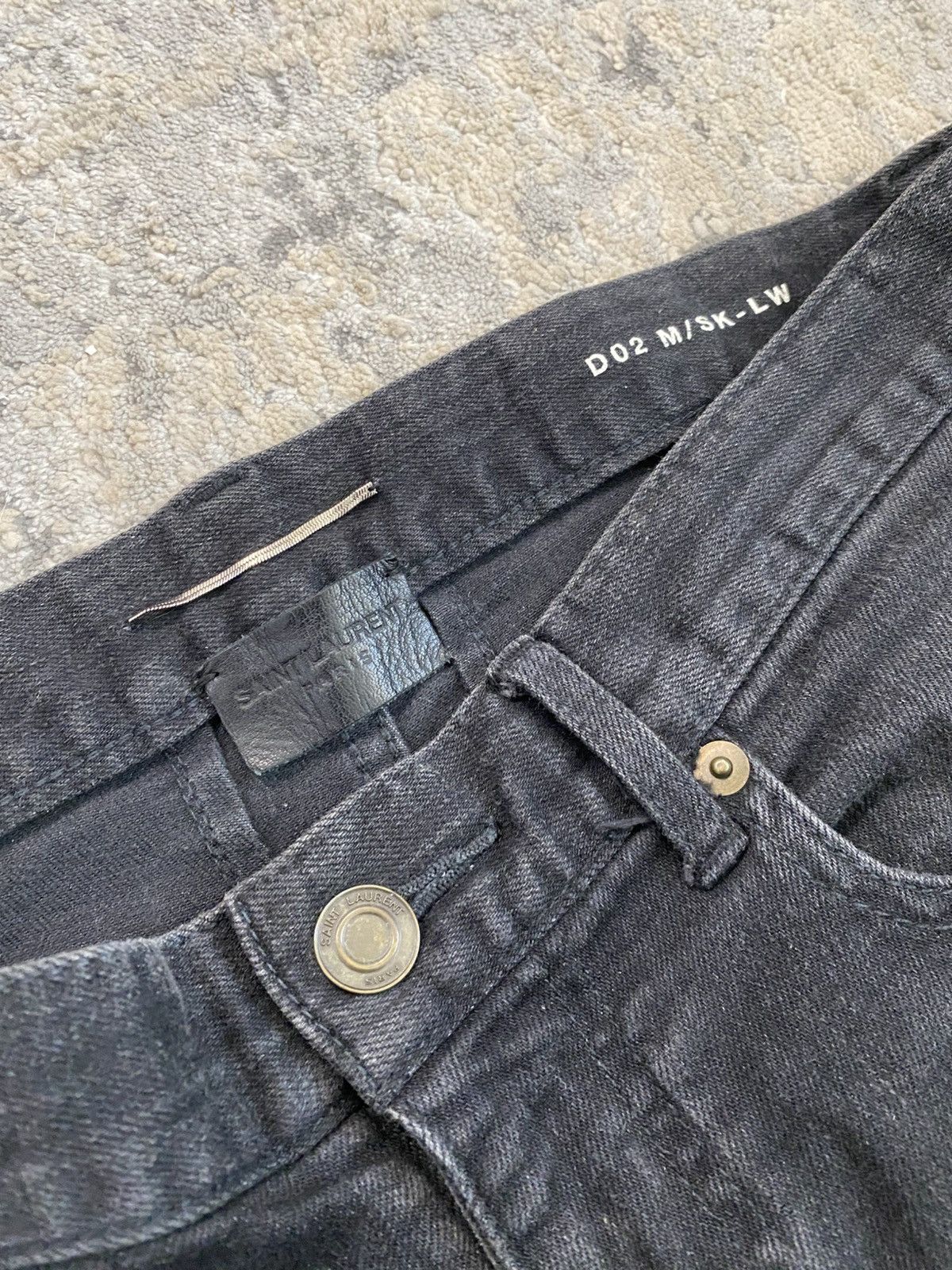 Saint Laurent Paris 2016 Knee Rip Denim Size US 30 / EU 46 - 6 Thumbnail