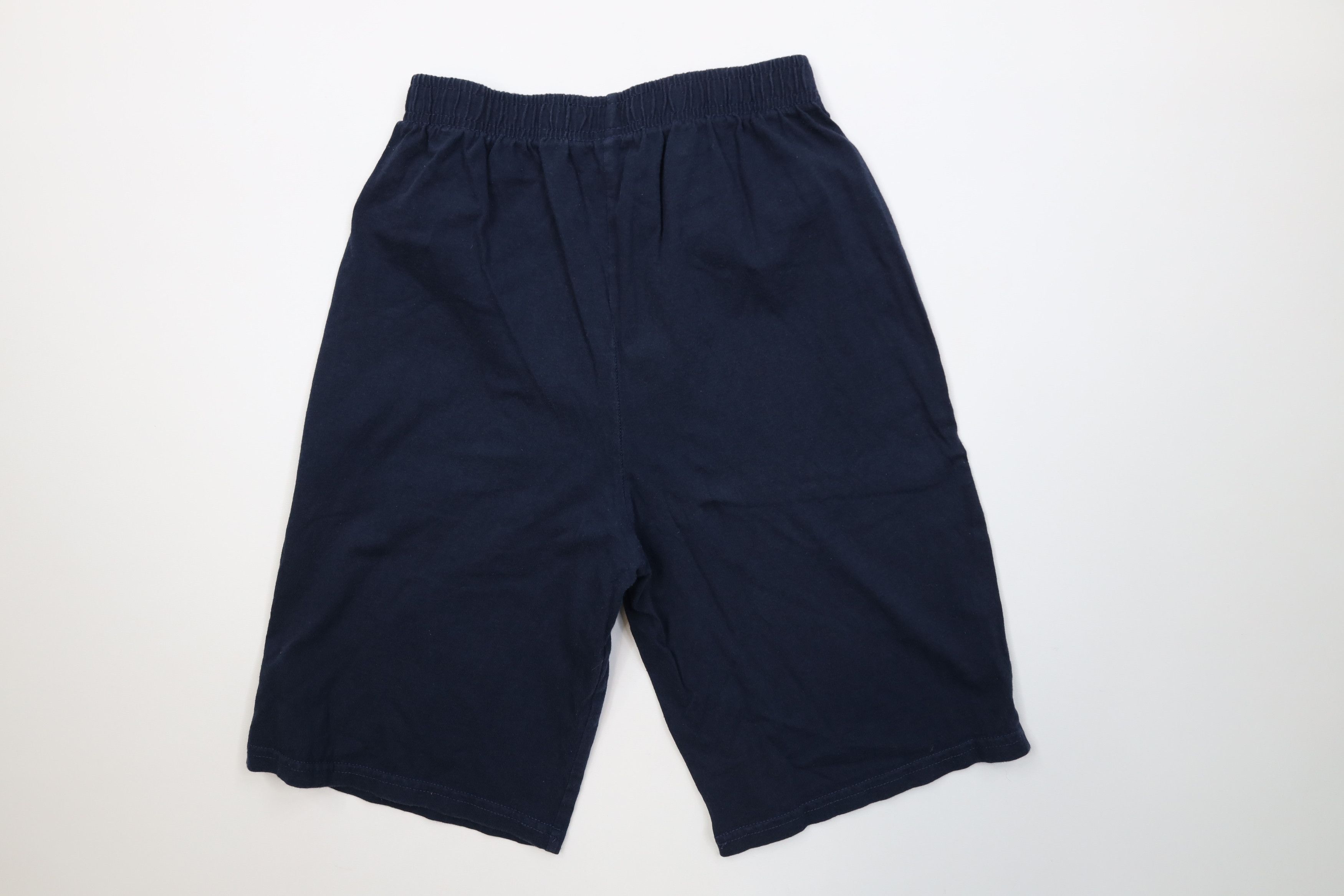Vintage Vintage 90s Y2K Streetwear Athletics Above Knee Shorts Blue Size US 30 / EU 46 - 7 Thumbnail