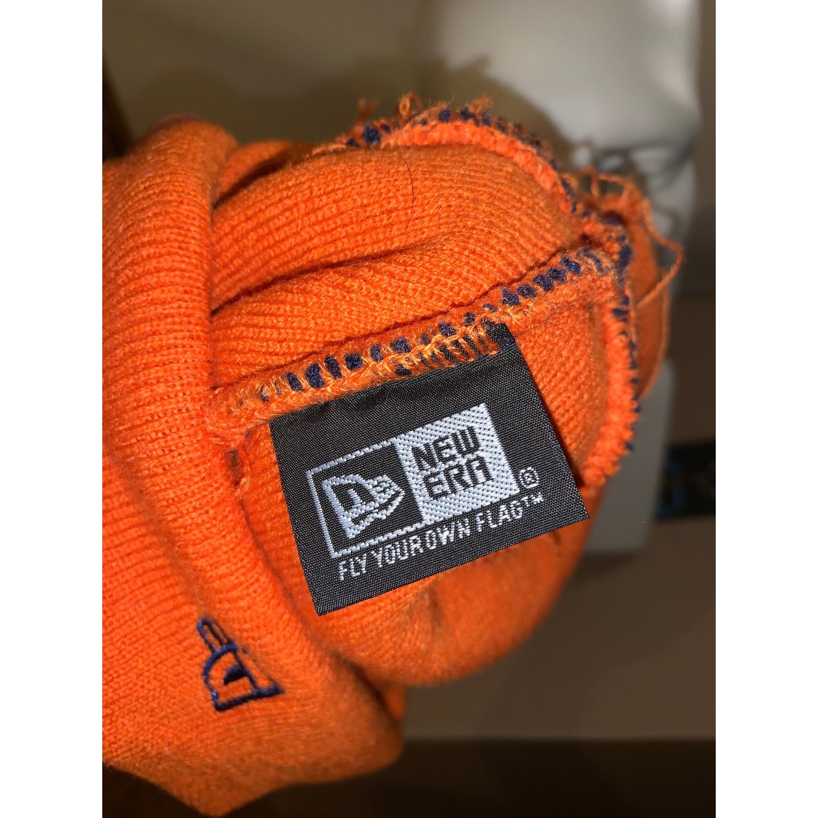 NFL New Era Denver Broncos Sport Knit Pom Beanie NFL Winter Hat Size ONE SIZE - 6 Thumbnail