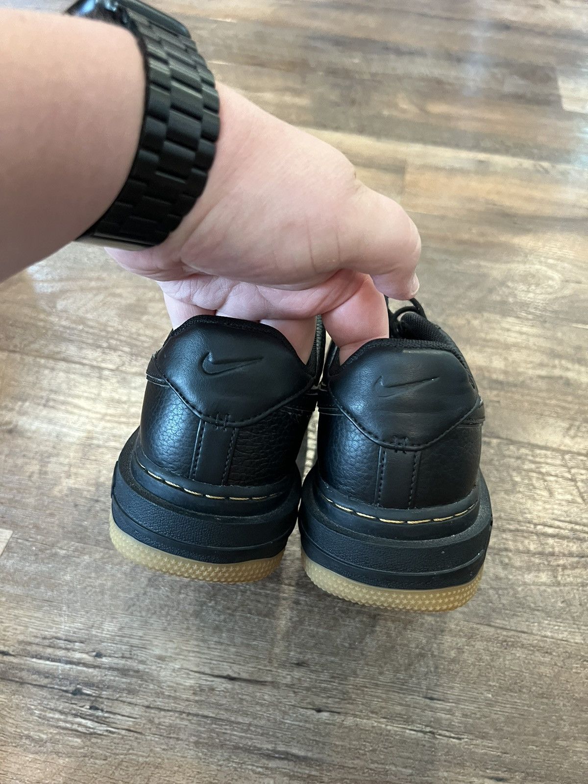 Nike Nike Air Force 1 Low Luxe Black Gum Shoes Men's Size 7.5 Size US 7.5 / EU 40-41 - 3 Thumbnail