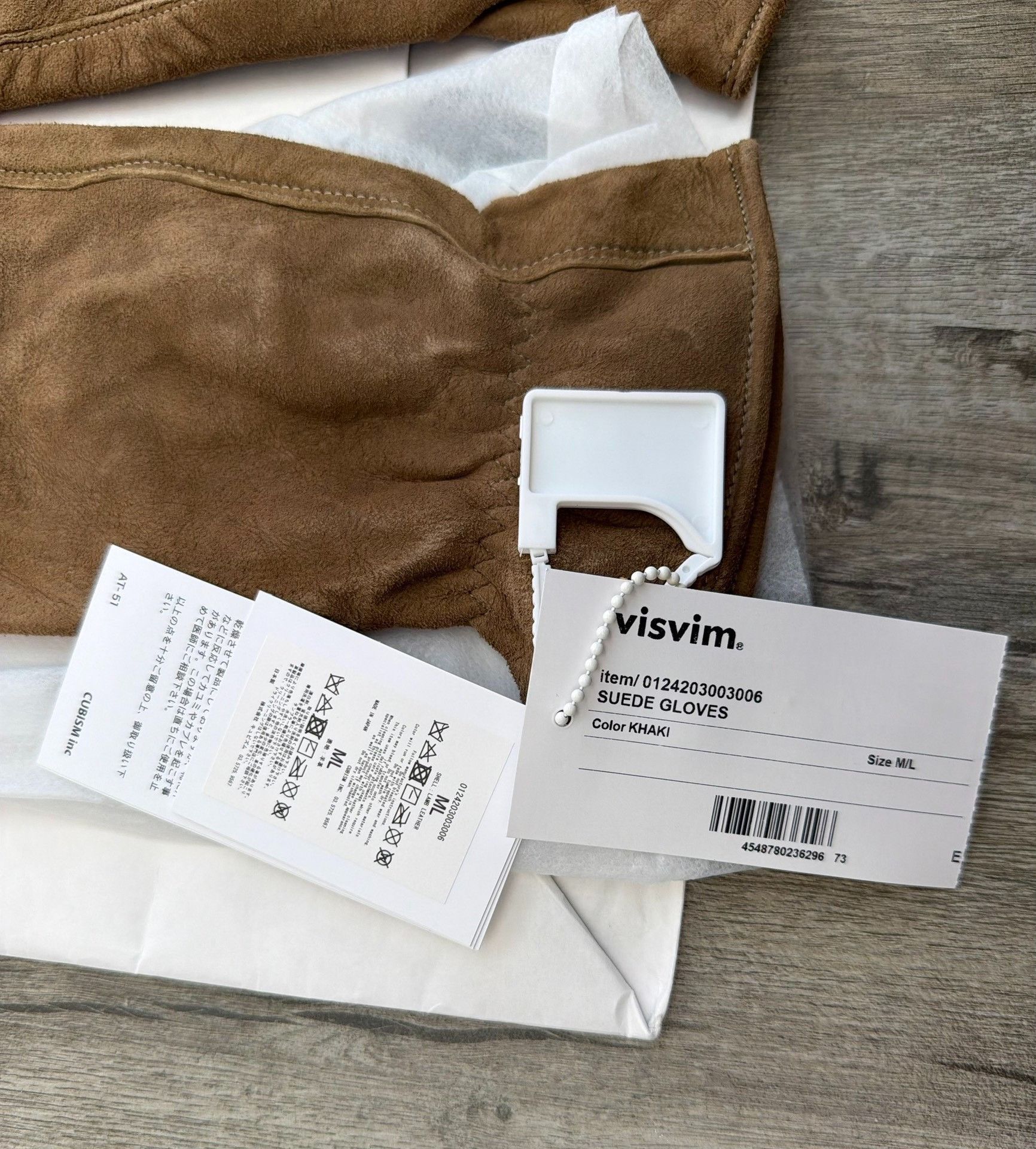 Visvim VISVIM 24AW SUEDE GLOVES. Size ONE SIZE - 3 Thumbnail