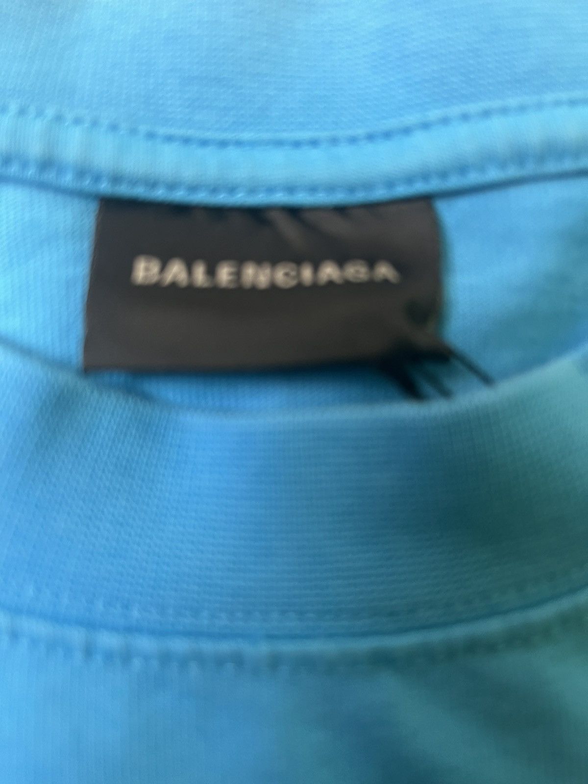 Balenciaga Balenciaga Political Campaign Logo Light Blue T-Shirt Size US XS / EU 42 / 0 - 3 Thumbnail