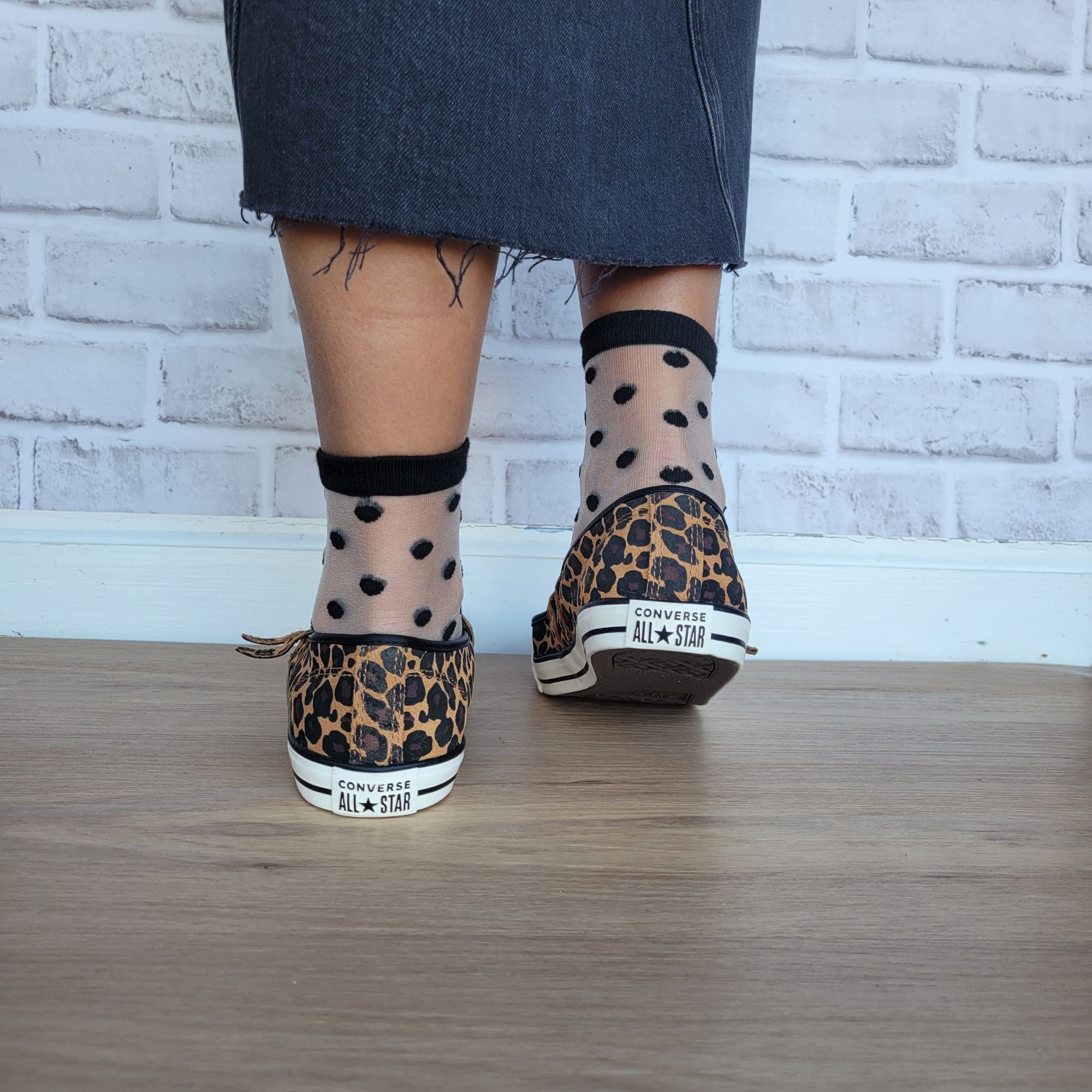 Converse ⭐Converse Dainty Mary Jane Leopard Sz 9 Womens shoes Sneaker Size US 9 / IT 39 - 5 Thumbnail