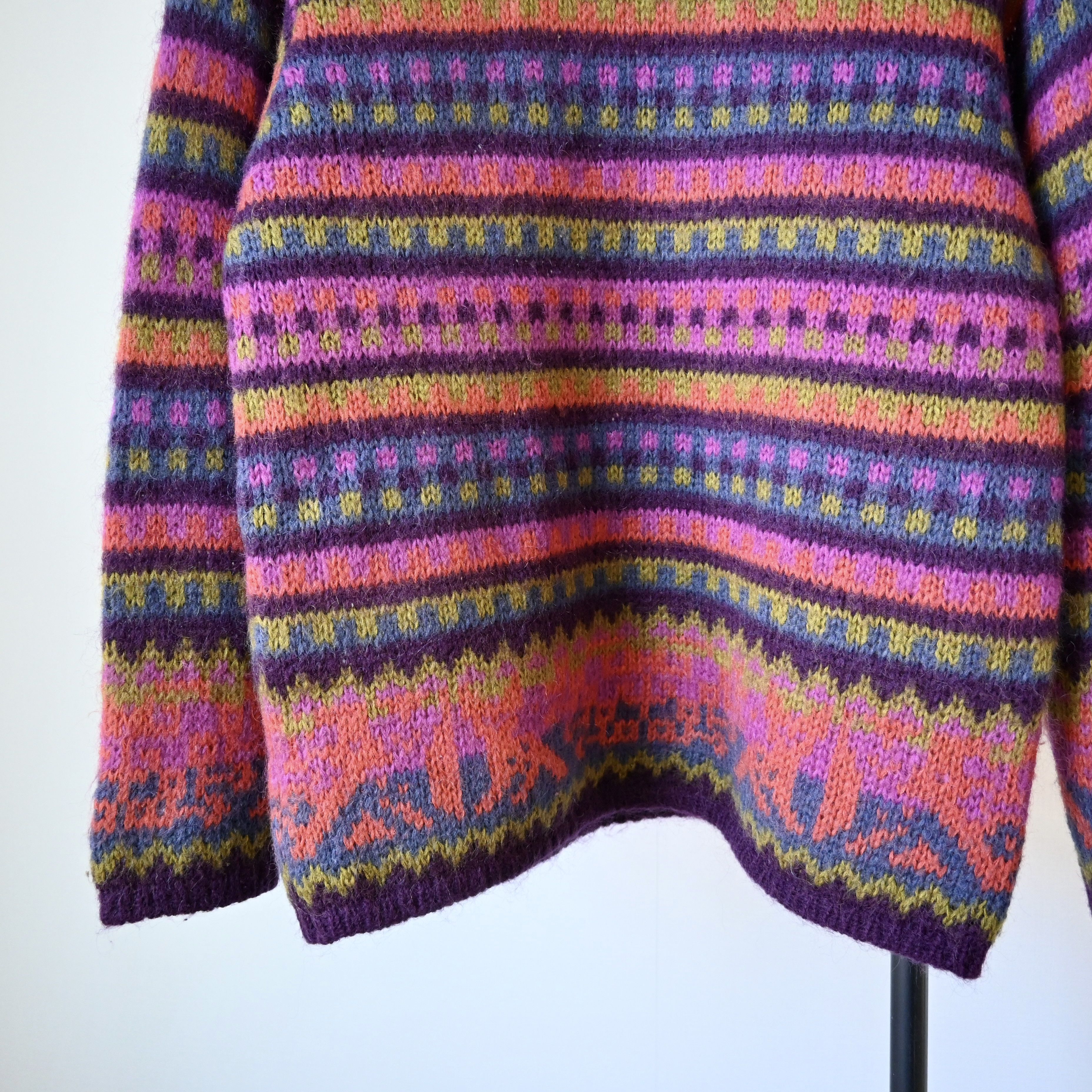United Colors Of Benetton VTG United Colors of Benetton mohair-blend sweater, 46 Size M / US 6-8 / IT 42-44 - 7 Thumbnail