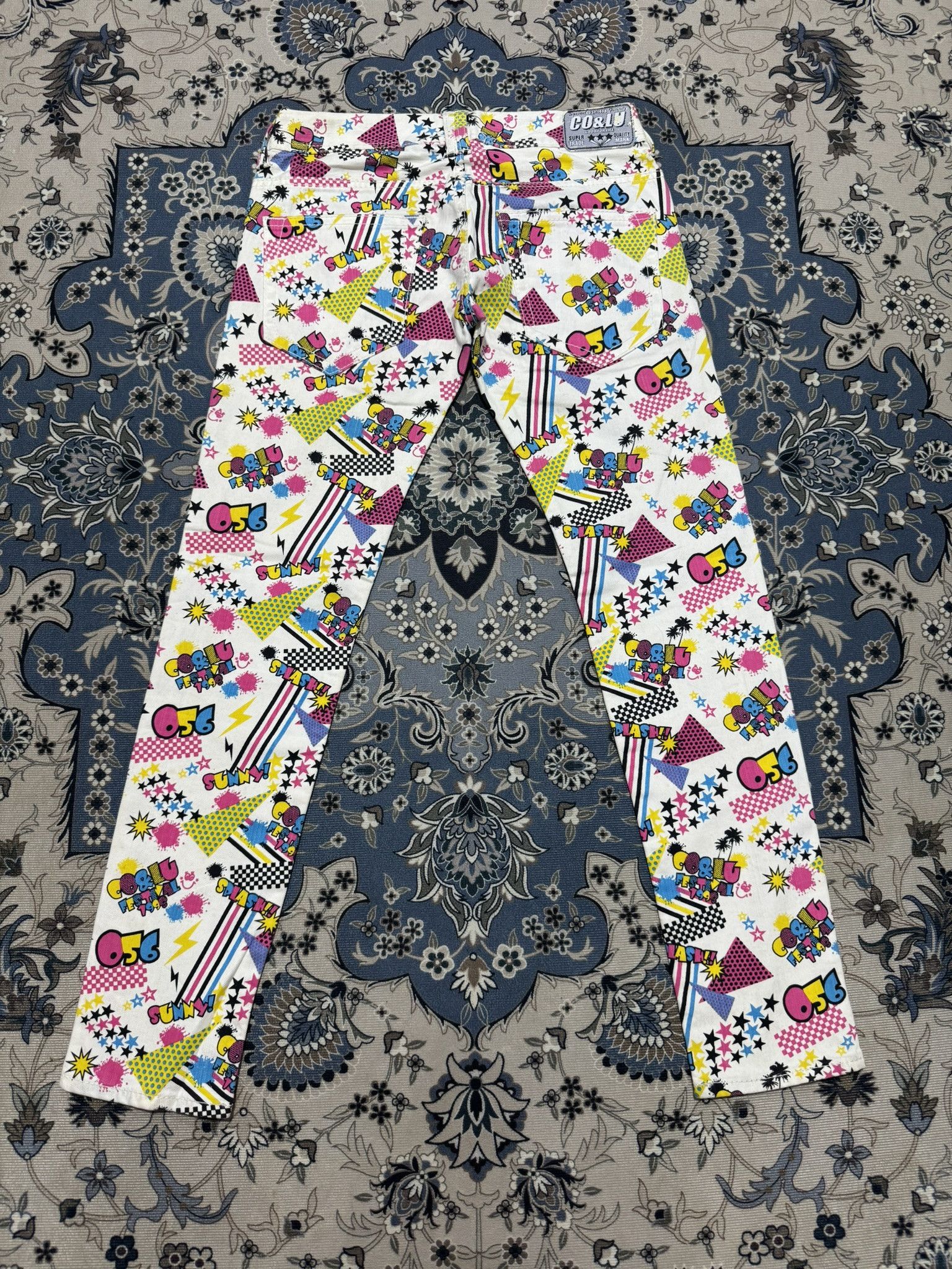 Beauty Beast × Hysteric Glamour × Japanese Brand Vintage CO & LU Overprint Inspired Hysteric Jeans Skinny Size US 27 - 2 Thumbnail