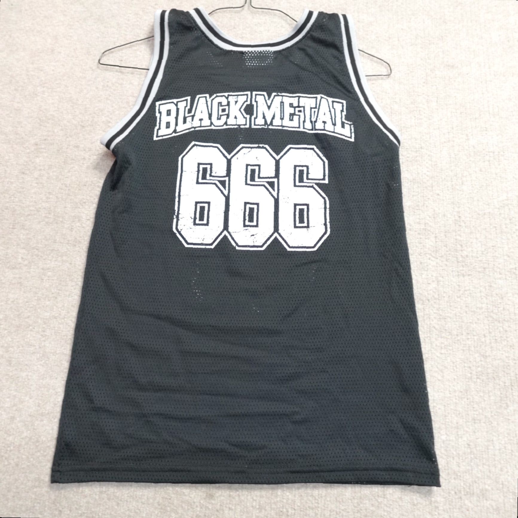 Doublet VINTAGE God Forbid Shirt Jersey Small Black Double-Sided Metal 666 Tank Mens Size US S / EU 44-46 / 1 - 4 Thumbnail