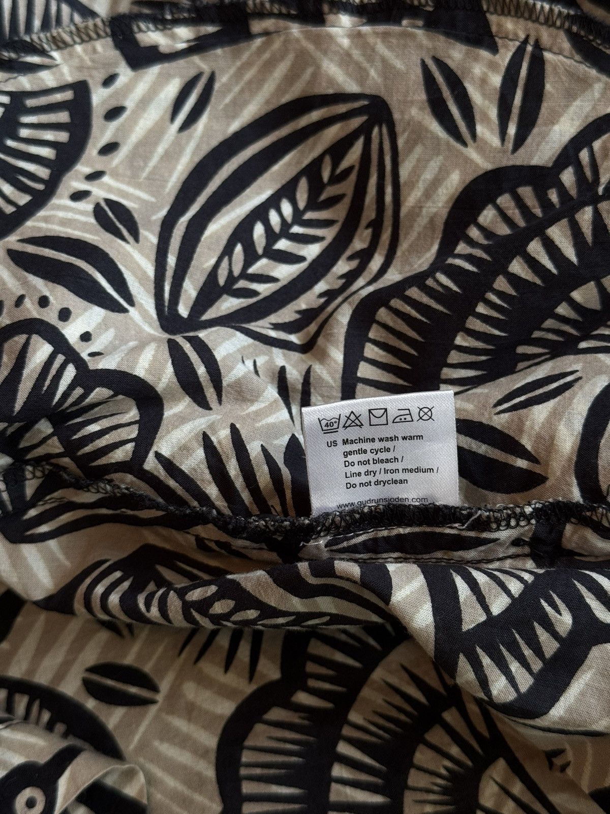 Designer × Gudrun Sjoden Gudrun Sjoden floral pattern poplin dress tunic Size M / US 6-8 / IT 42-44 - 6 Thumbnail