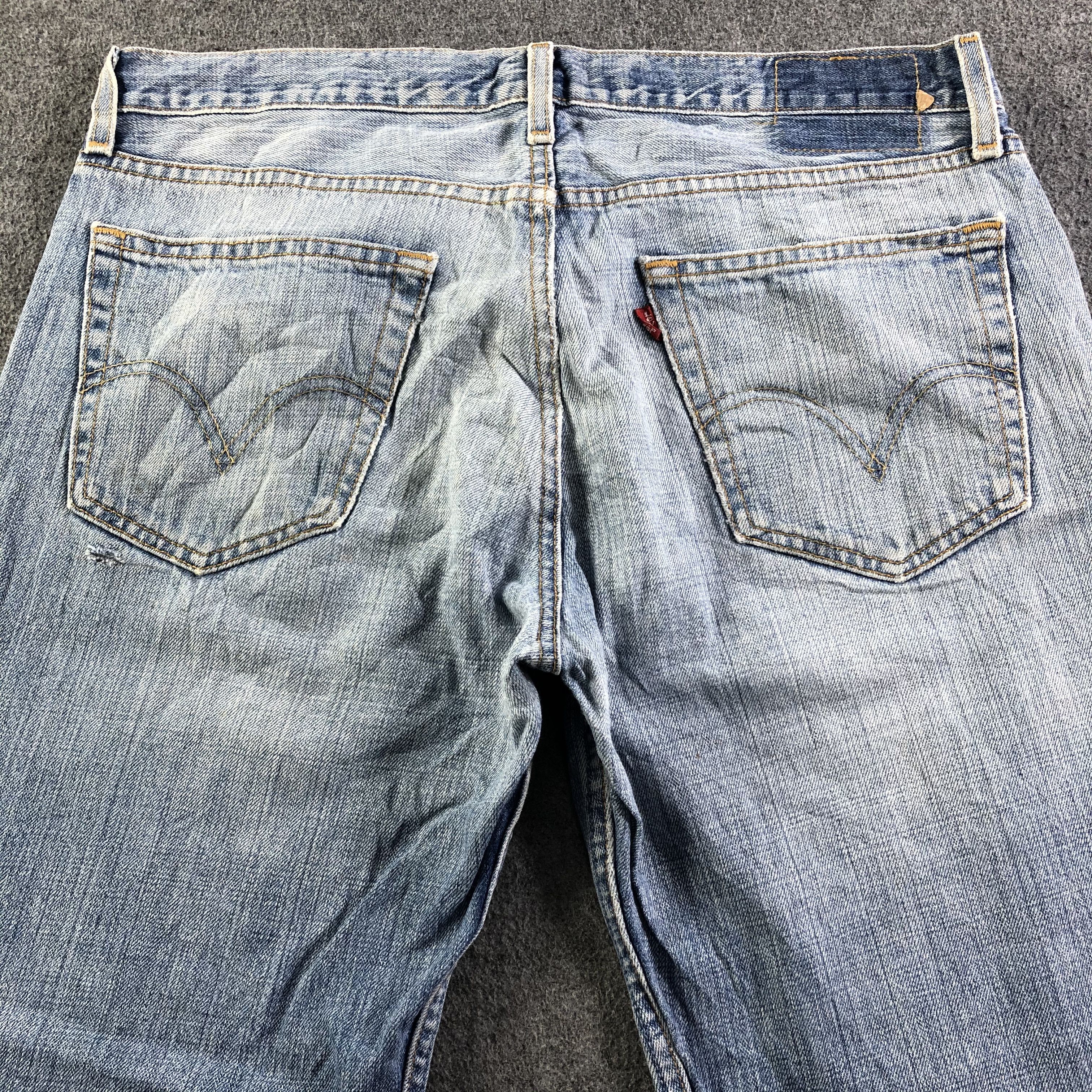 Levi's Vintage Blue Wash Levis 529 Jeans-J3303 Size US 37 - 4 Thumbnail