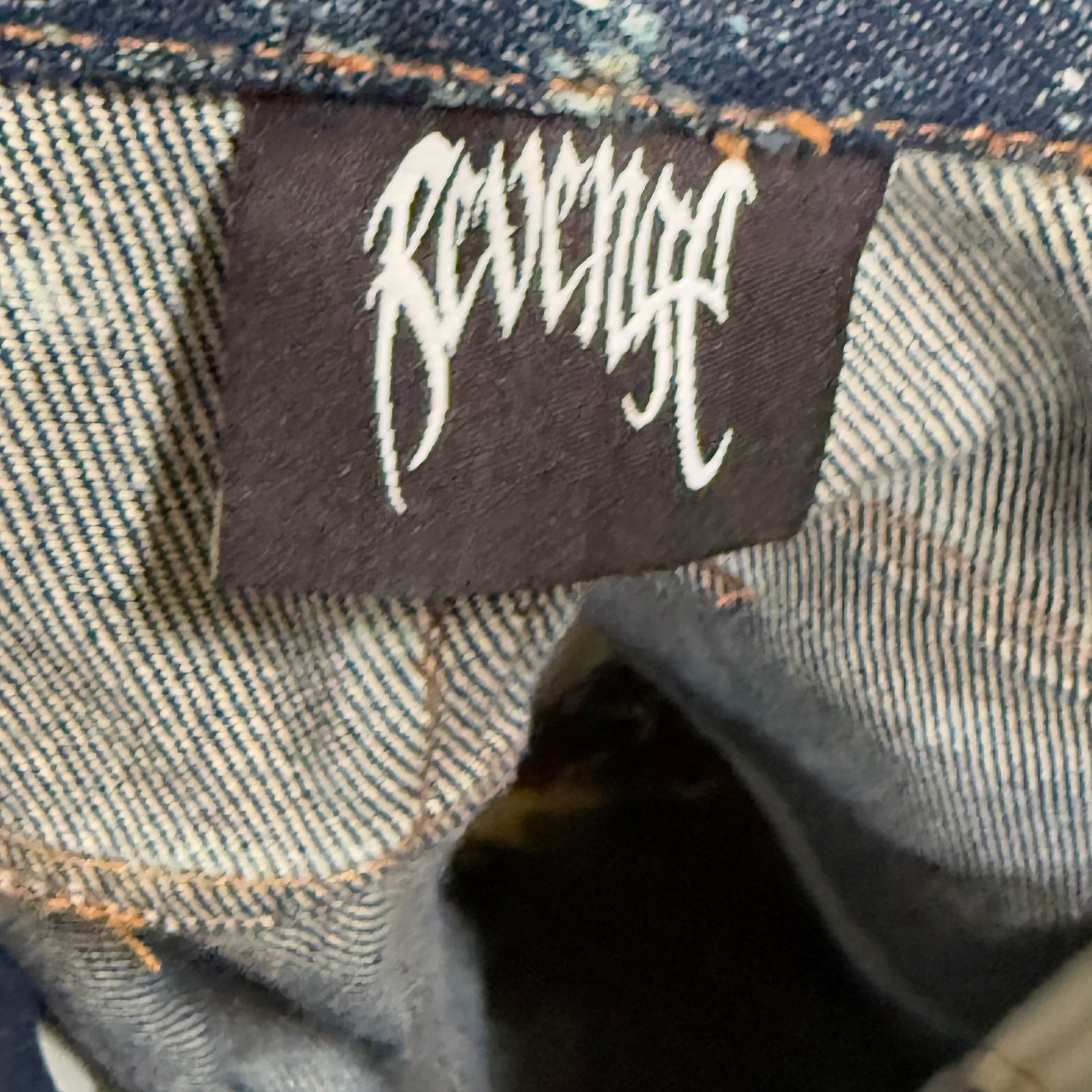 Revenge Revenge Hand Bleached Denim Jeans *1/100 LIMITED RELEASE* Size US 34 / EU 50 - 11 Thumbnail