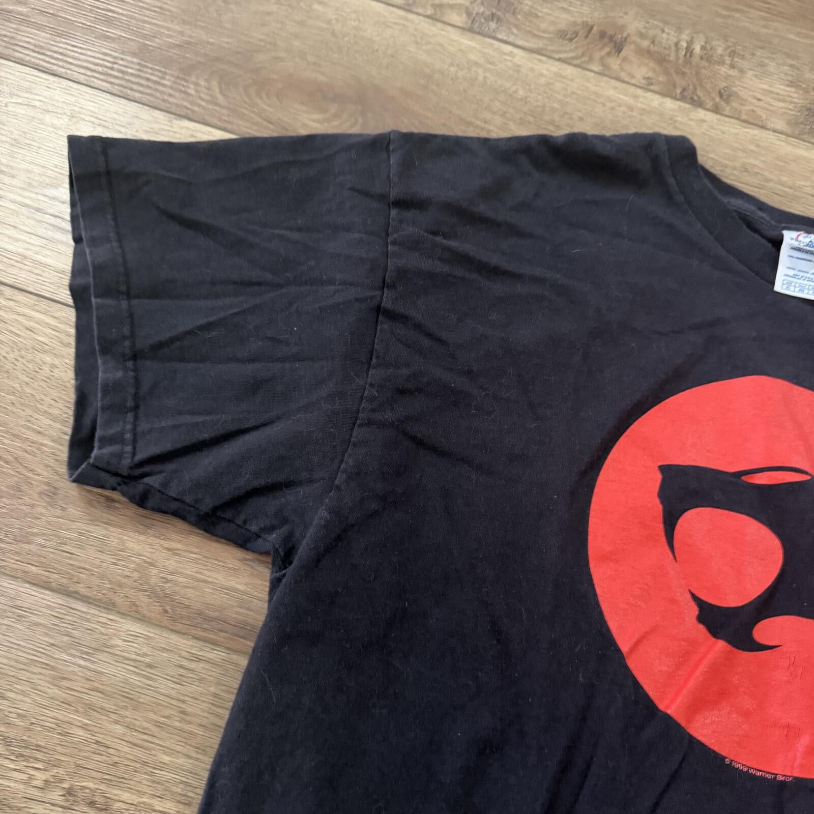 Delta Vintage 90s Thundercats Warner Bros. Black Shirt XL Size US XL / EU 56 / 4 - 4 Thumbnail