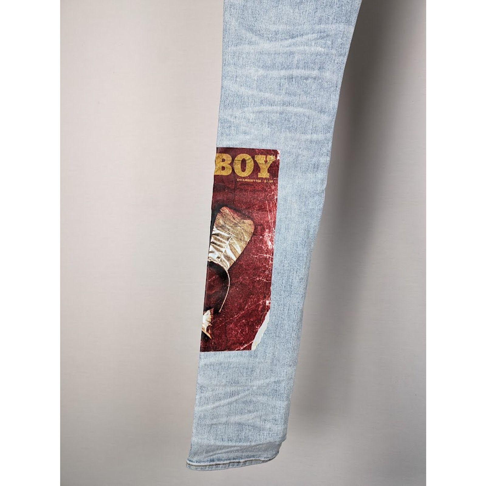 Amiri o1rshd1 Q:2 / Playboy Magazine Jean in LT.Vintage Size US 38 / EU 54 - 14 Thumbnail