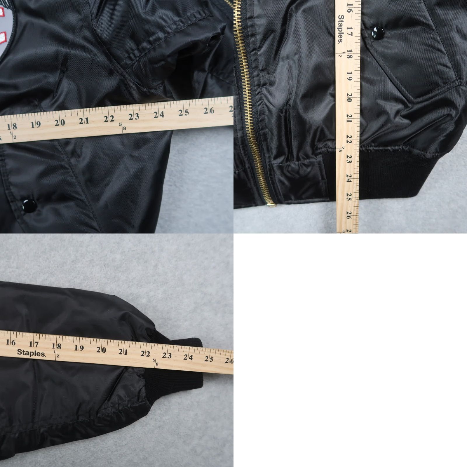 Rothco Rothco MA-1 Jacket Bomber Black Security Reversible Medium M Flyers Size US M / EU 48-50 / 2 - 9 Thumbnail
