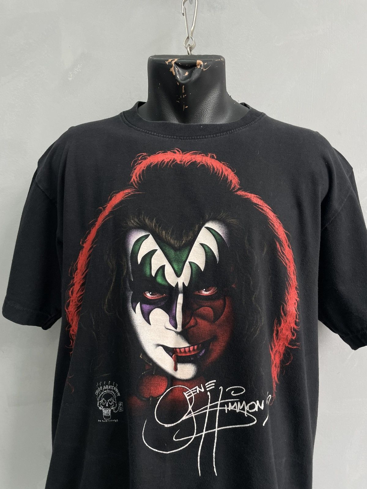 KISS Rare 90s KISS band tour t shirt Gene simmons tee Size US L / EU 52-54 / 3 - 2 Thumbnail