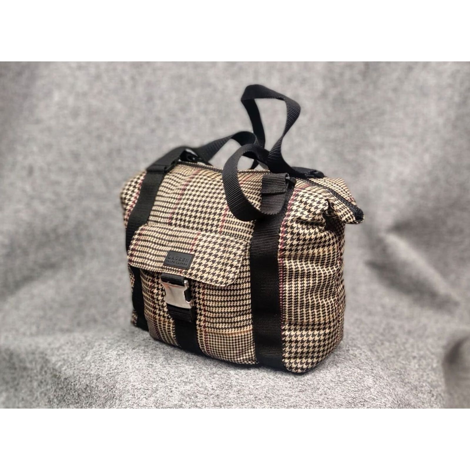Ralph Lauren VINTAGE Lauren Ralph Lauren Houndstooth Tote Shoulder Bag Size ONE SIZE - 3 Thumbnail