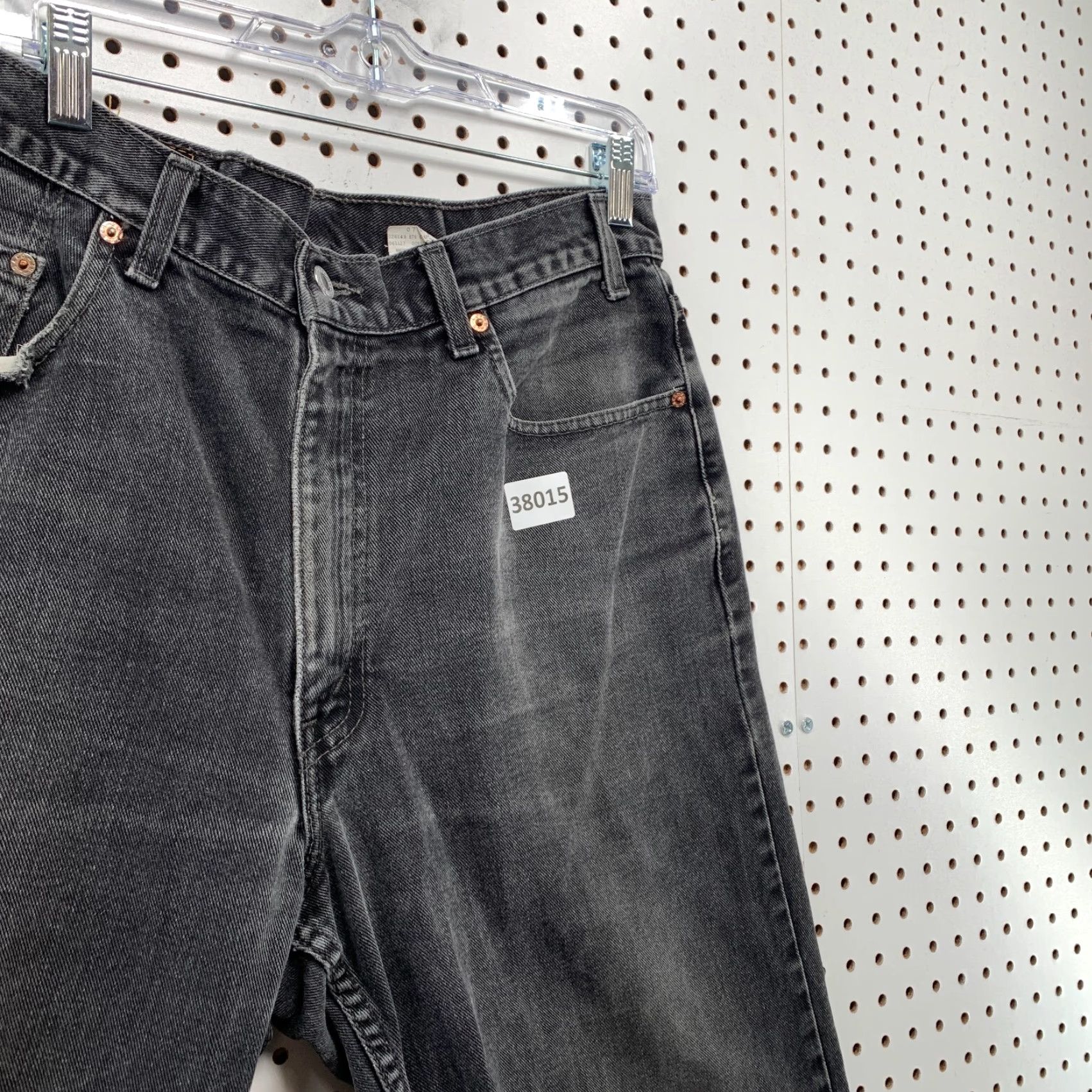Levi's VINTAGE Levi's 550 Blac Denim Jeans Mens 36x32 Relaxed Straight 90s 35x30 Blue Denim 550 Jeans Mens Straight 90s Levi's Size US 36 / EU 52 - 4 Thumbnail