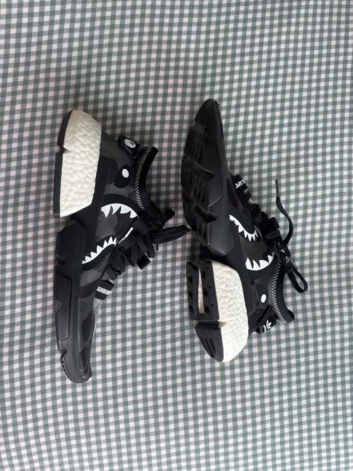 Adidas × Bape × Neighborhood adidas x bape x neigborhood Size US 10 / EU 43 - 5 Thumbnail