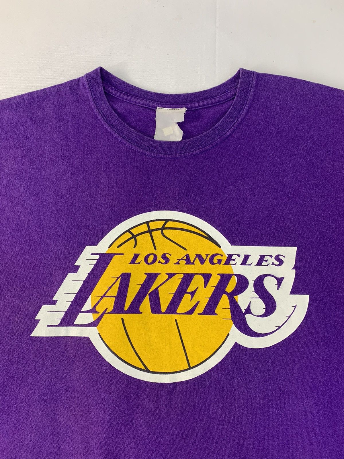 NBA Vintage Kobe Bryant 24 Los Angeles Lakers Big Logo Tee Size US L / EU 52-54 / 3 - 4 Thumbnail