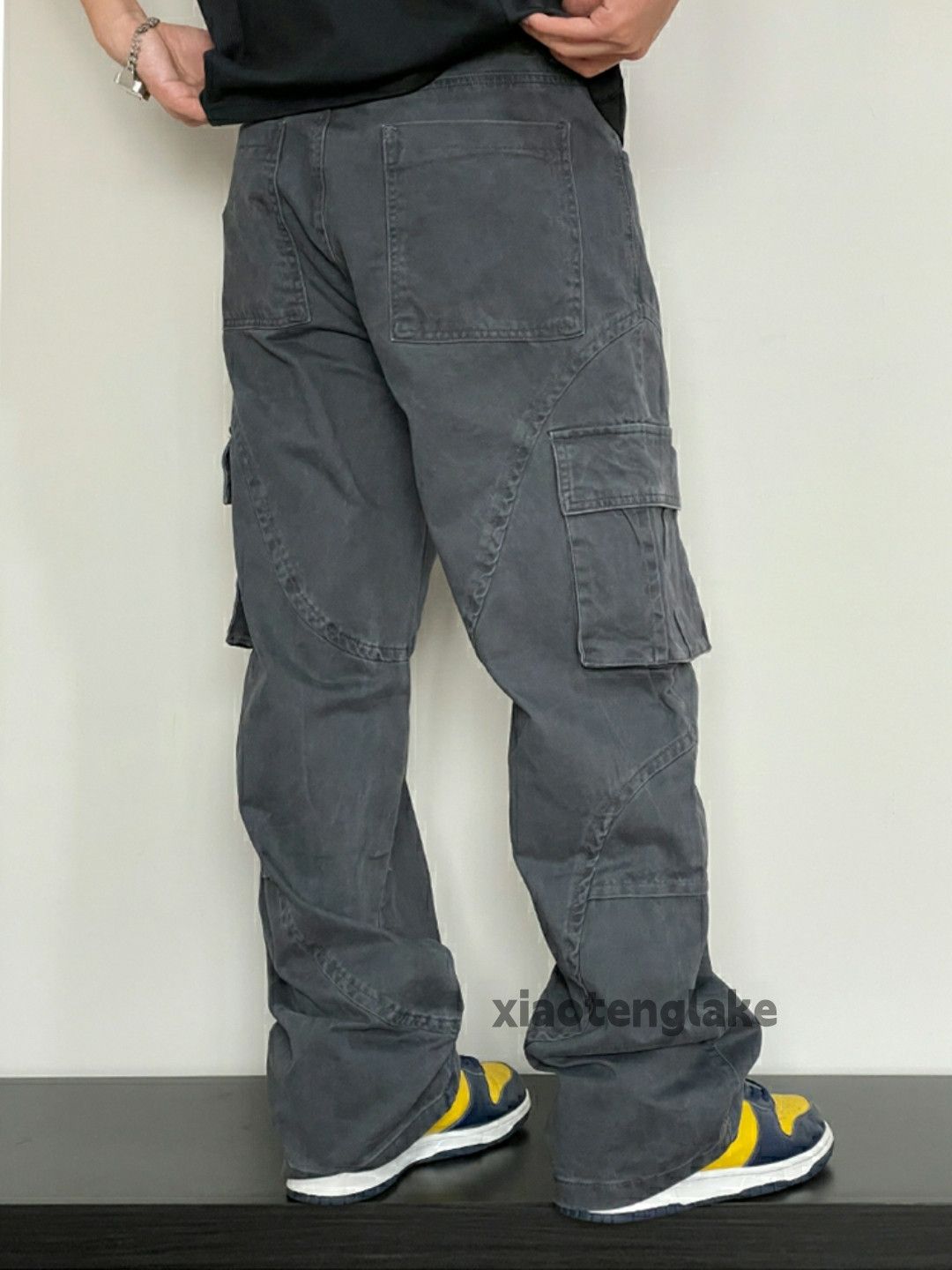 Designer × Vintage washed faded cleanfit outdoor sports cargo pants Size US 32 / EU 48 - 3 Thumbnail