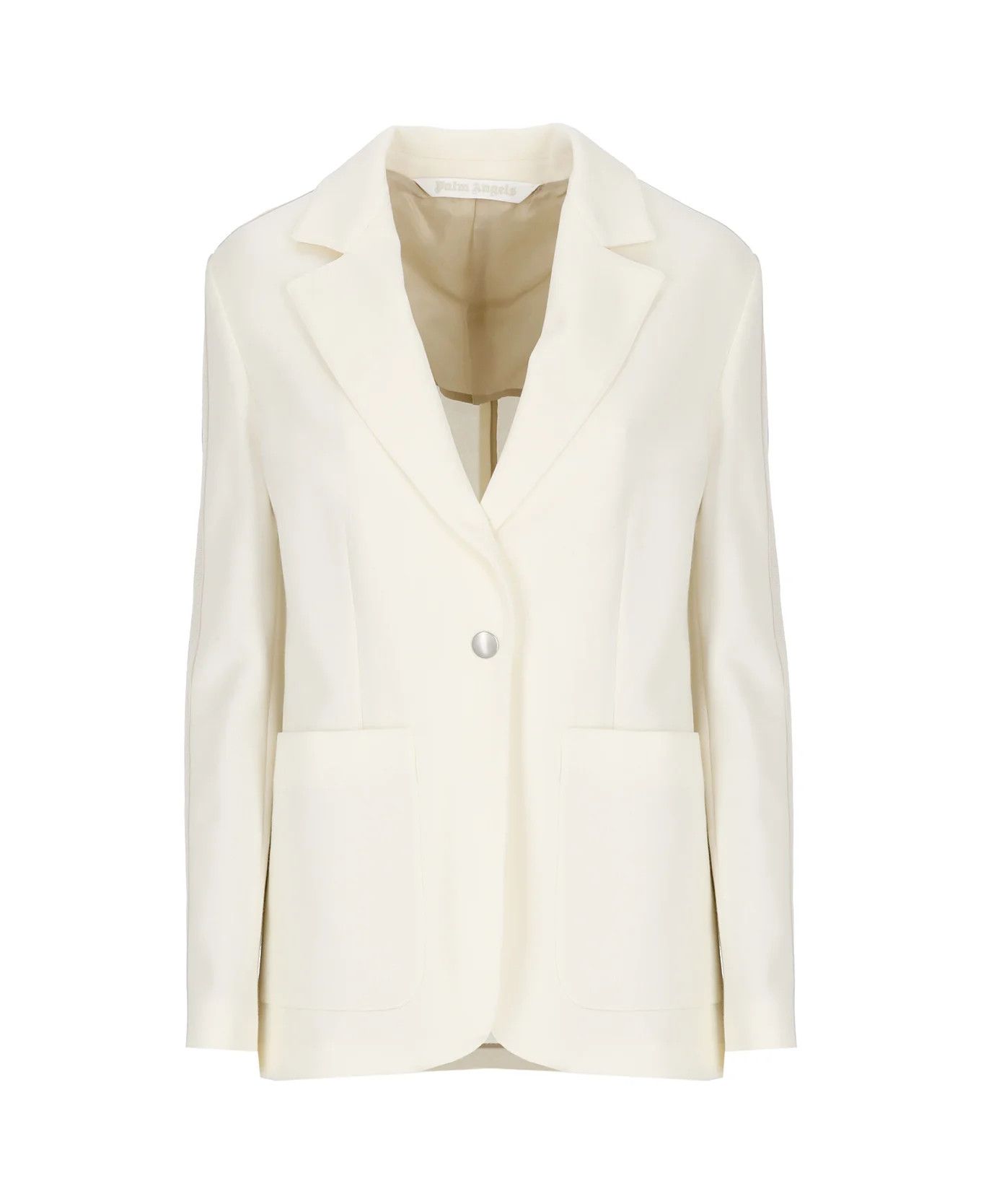 Palm Angels o1y1125 Blazer in Ivory Size M / US 6-8 / IT 42-44 - 1 Thumbnail