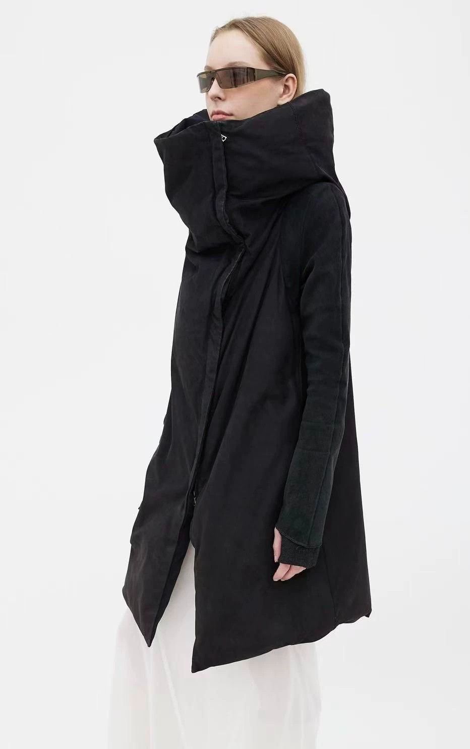 Isaac Sellam Experience ISAAC SELLAM SS Lambskin Down Jacket 38 New MUE Size XS / US 0-2 / IT 36-38 - 2 Thumbnail