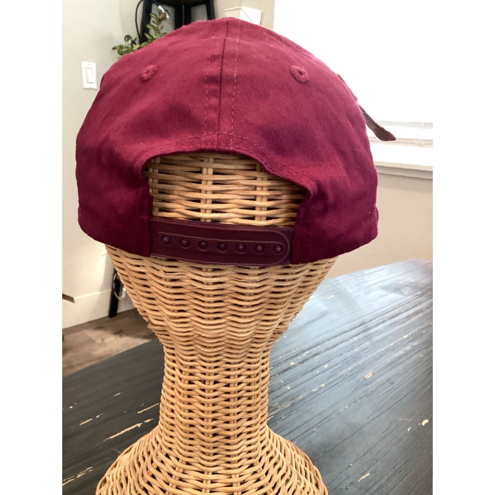Vintage ALASKA 1959 Red Adjustable Snapback Baseball Cap Men Size ONE SIZE - 4 Thumbnail